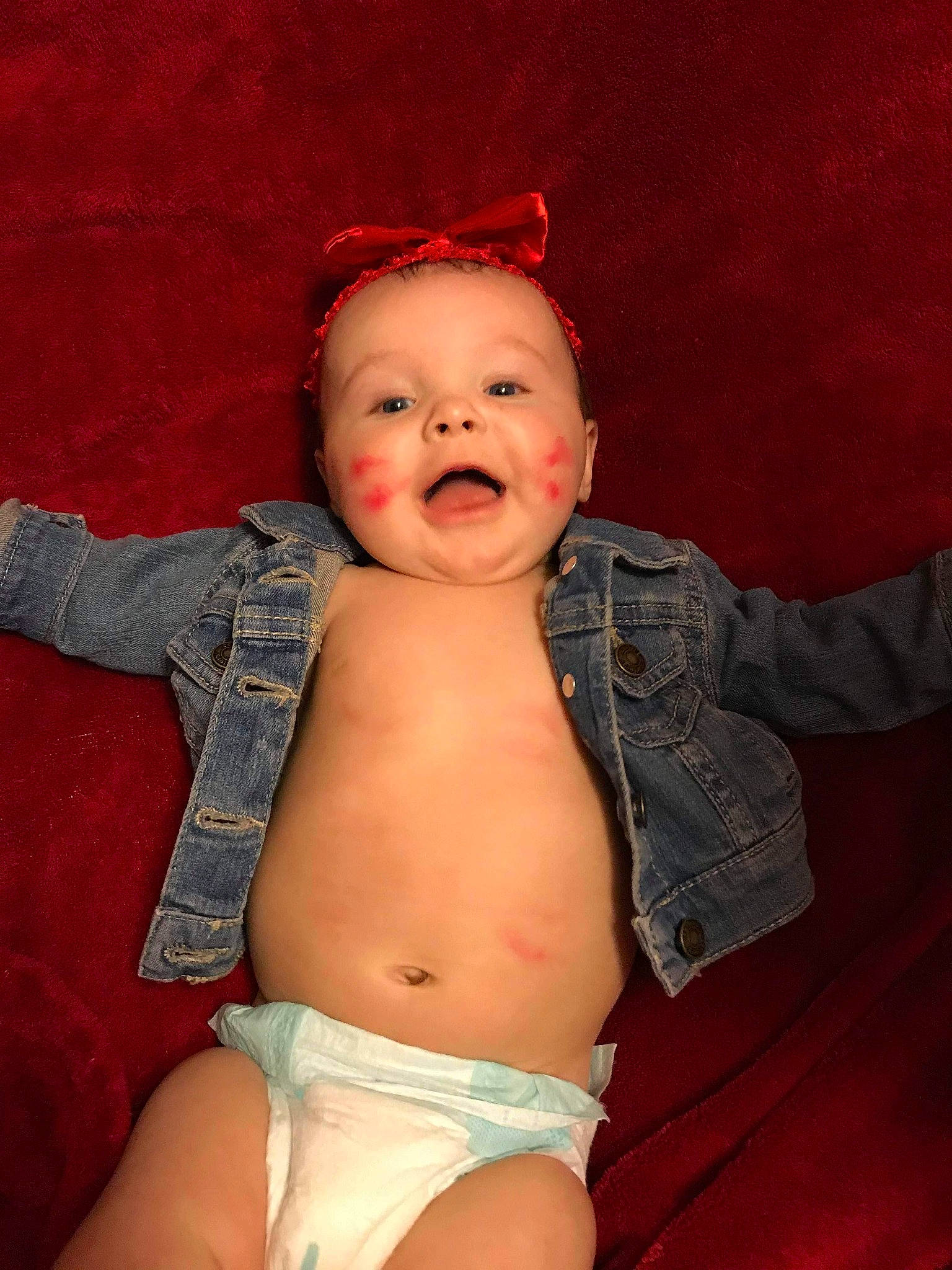 Zayanna joined the competition — help win amazing prizes! abdomen, arm, baby, cheek, child, chin, eye, facial_expression, fun, head, human_body, lip, mouth, muscle, organ, person, skin, smile, stomach, toddler