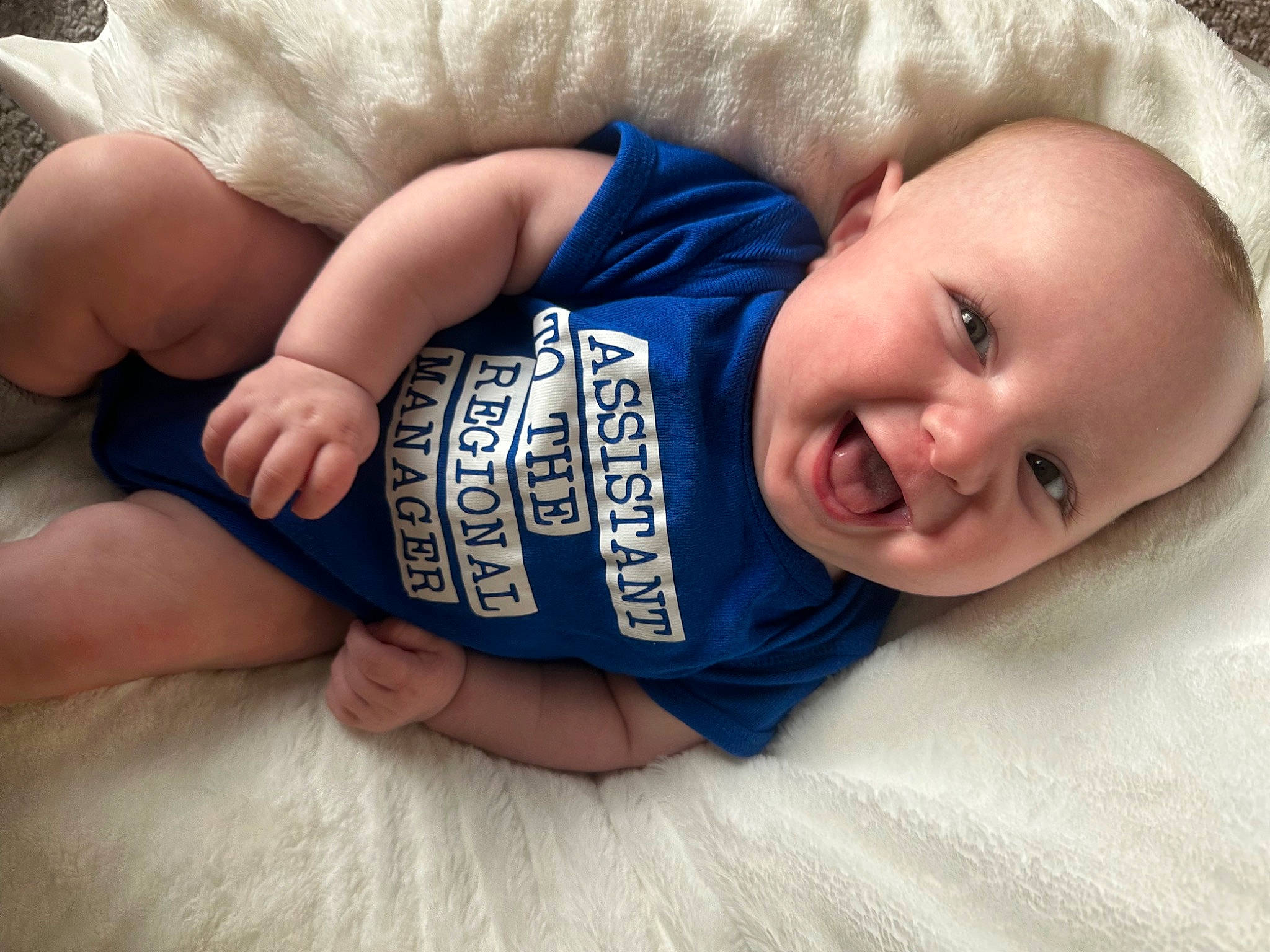 Jack joined the competition — help win amazing prizes! baby, baby_sleeping, baby_toddler_clothing, cheek, comfort, elbow, eye, finger, gesture, hand, happy, human_body, iris, mouth, person, skin, sleeve, smile, stomach, thumb