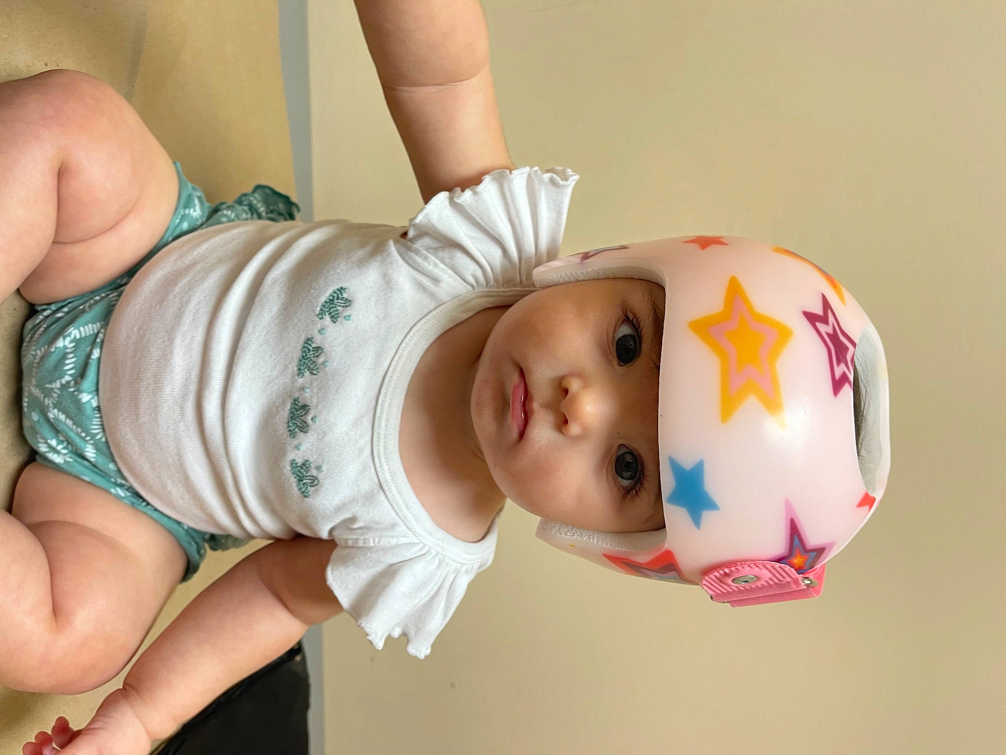 Harleigh joined the competition — help win amazing prizes! abdomen, baby, baby_products, baby_toddler_clothing, cheek, chest, child, eye, eyelash, headwear, human_leg, knee, neck, person, pink, product, skin, sleeve, stomach, thigh
