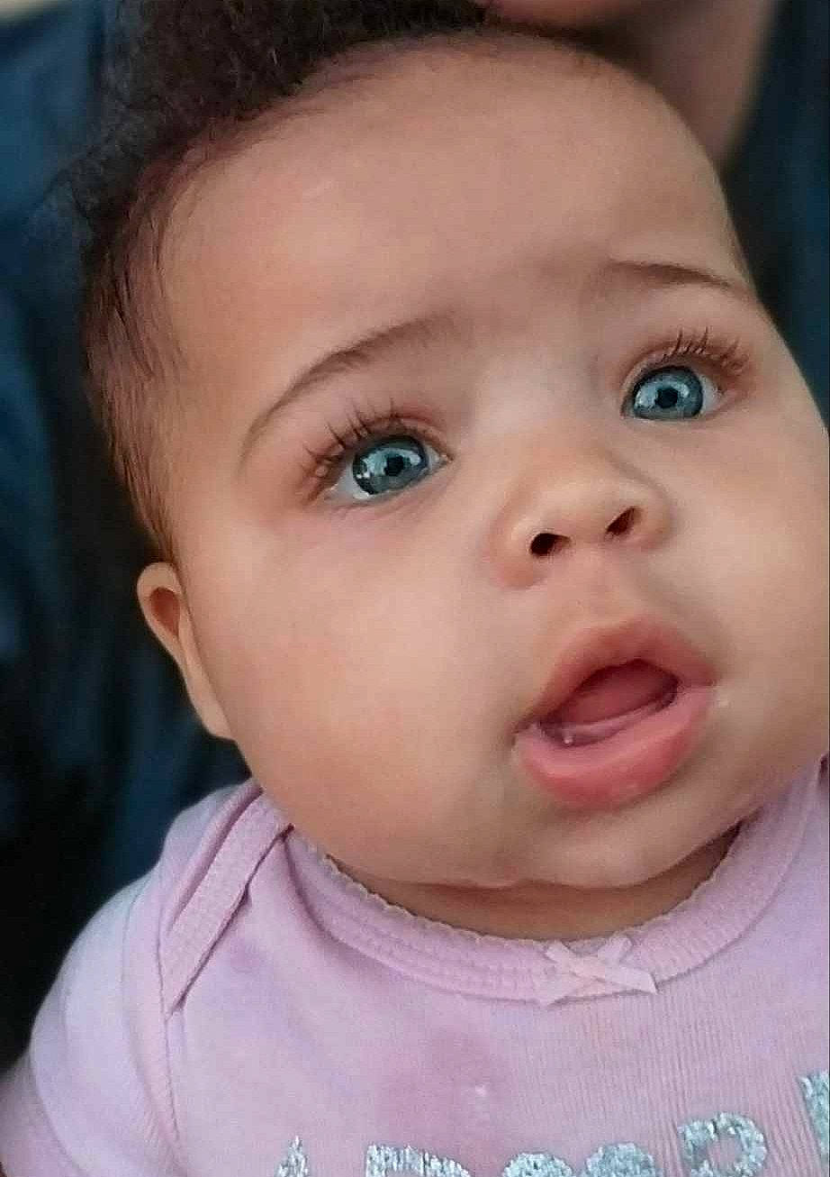 Brielle joined the competition — help win amazing prizes! baby, baby_toddler_clothing, cheek, child, ear, eyebrow, eyelash, forehead, fun, happy, iris, lip, mouth, nose, person, portrait_photography, skin, sleeve, smile, surprise