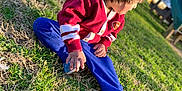 child, flower, fun, grass, grassland, happy, lawn, leaf, mountain, people_in_nature, photography, plant, play, smile, spring, toddler, tree, vacation