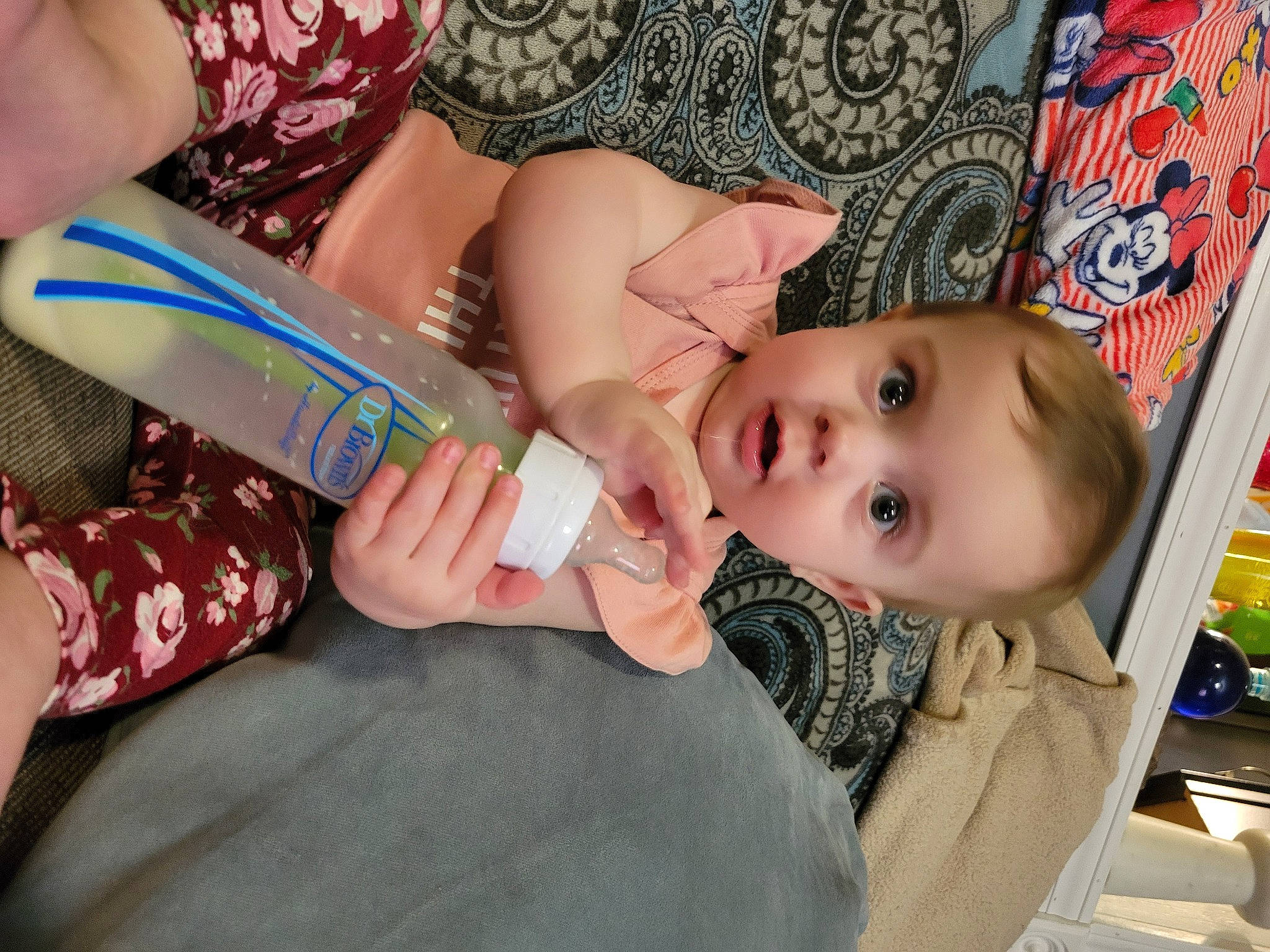 Sadie is registered to the contest to win money with this photo: baby, baby_products, baby_toddler_clothing, cheek, child, eyelash, finger, fun, gesture, hairstyle, happy, head, nail, pattern, person, sitting, skin, thumb, toddler, wood