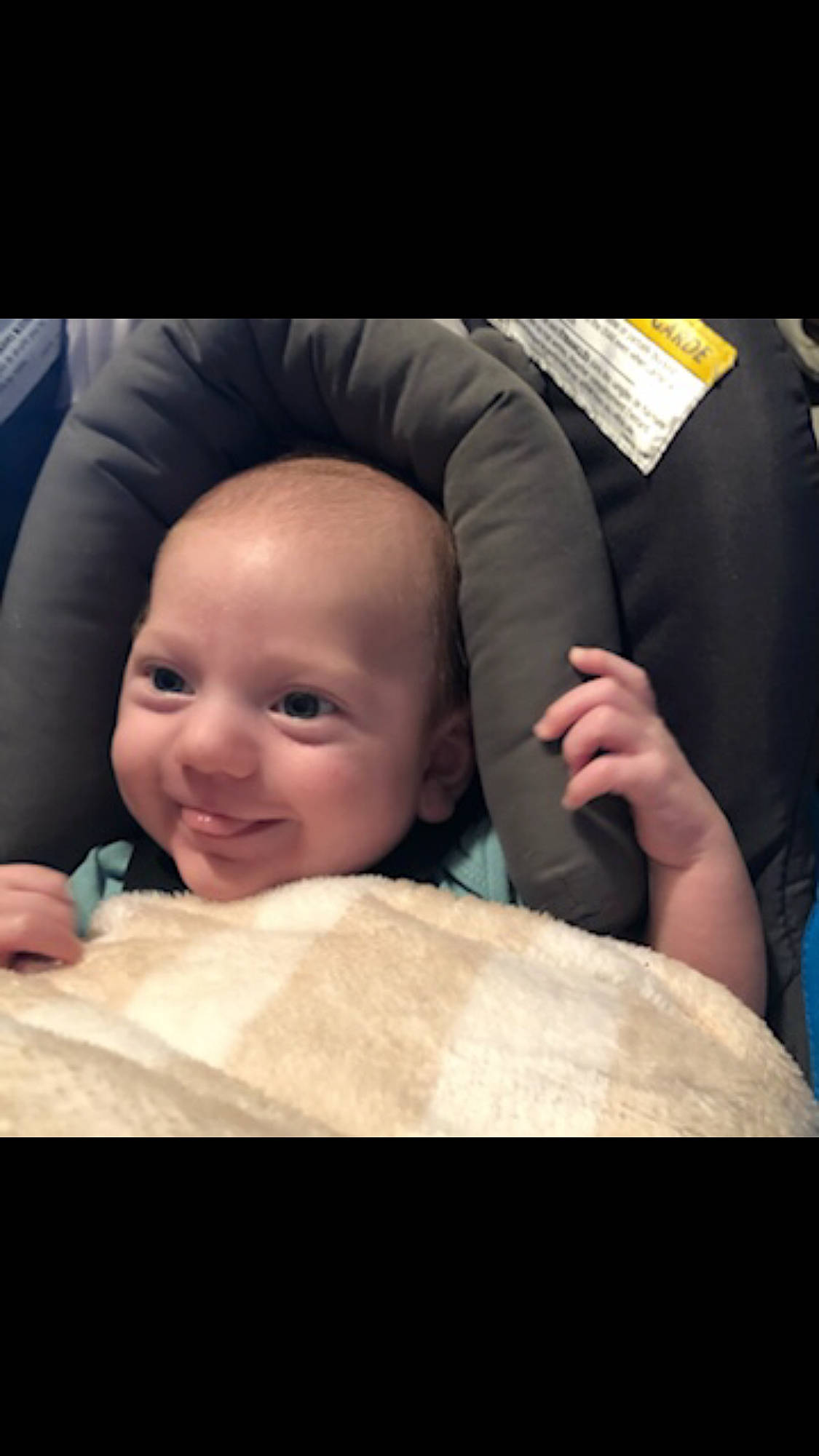 Layden joined the competition — help win amazing prizes! arm, baby, beauty, cheek, child, comfort, eye, face, forehead, hand, head, human, joy, lip, mouth, nose, person, product, skin, smile