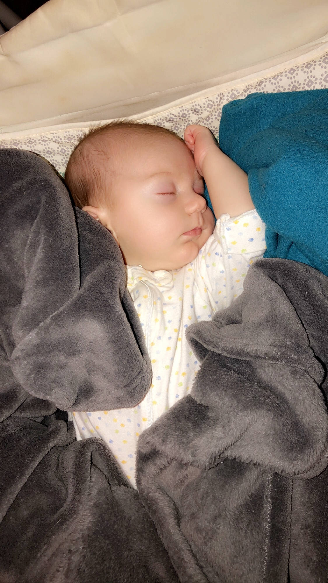 Layden is registered to the contest to win money with this photo: baby, cheek, child, comfort, nap, nose, person, skin, sleep, toddler