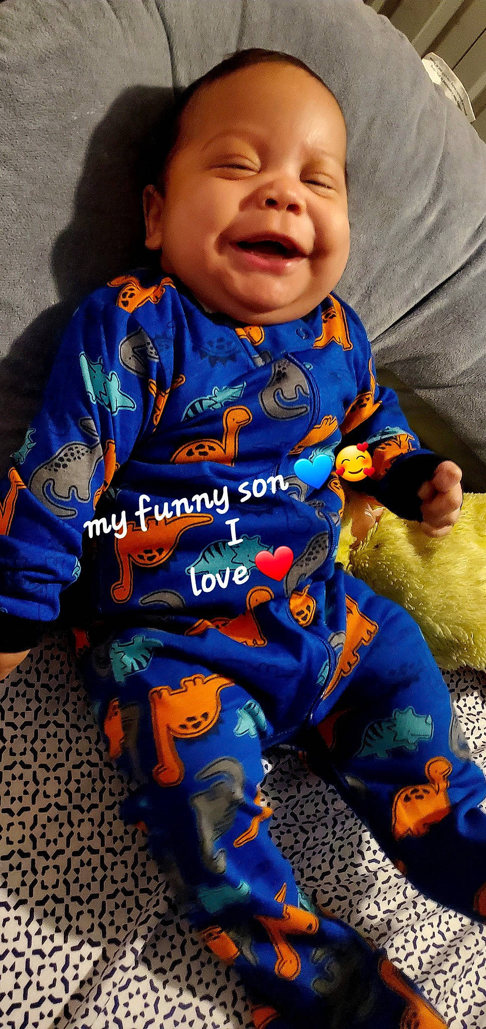 Mathew joined the competition — help win amazing prizes! baby, baby_products, baby_toddler_clothing, child, comfort, cool, electric_blue, finger, flooring, fun, happy, orange, pattern, person, play, sitting, skin, sleeve, smile, t_shirt