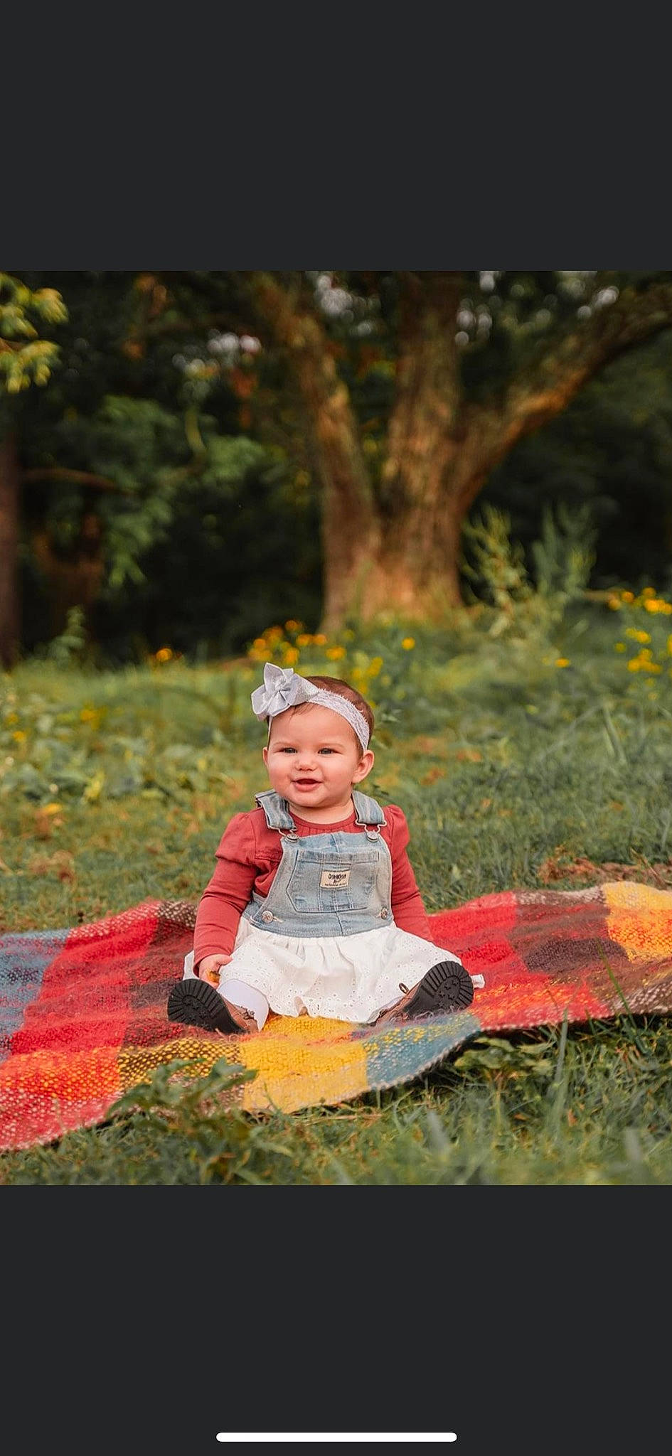 Avalee joined the competition — help win amazing prizes! autumn, baby, child, fawn, fun, grass, happy, headwear, joy, leaf, people_in_nature, person, photograph, photography, plant, portrait, portrait_photography, red, sitting, smile
