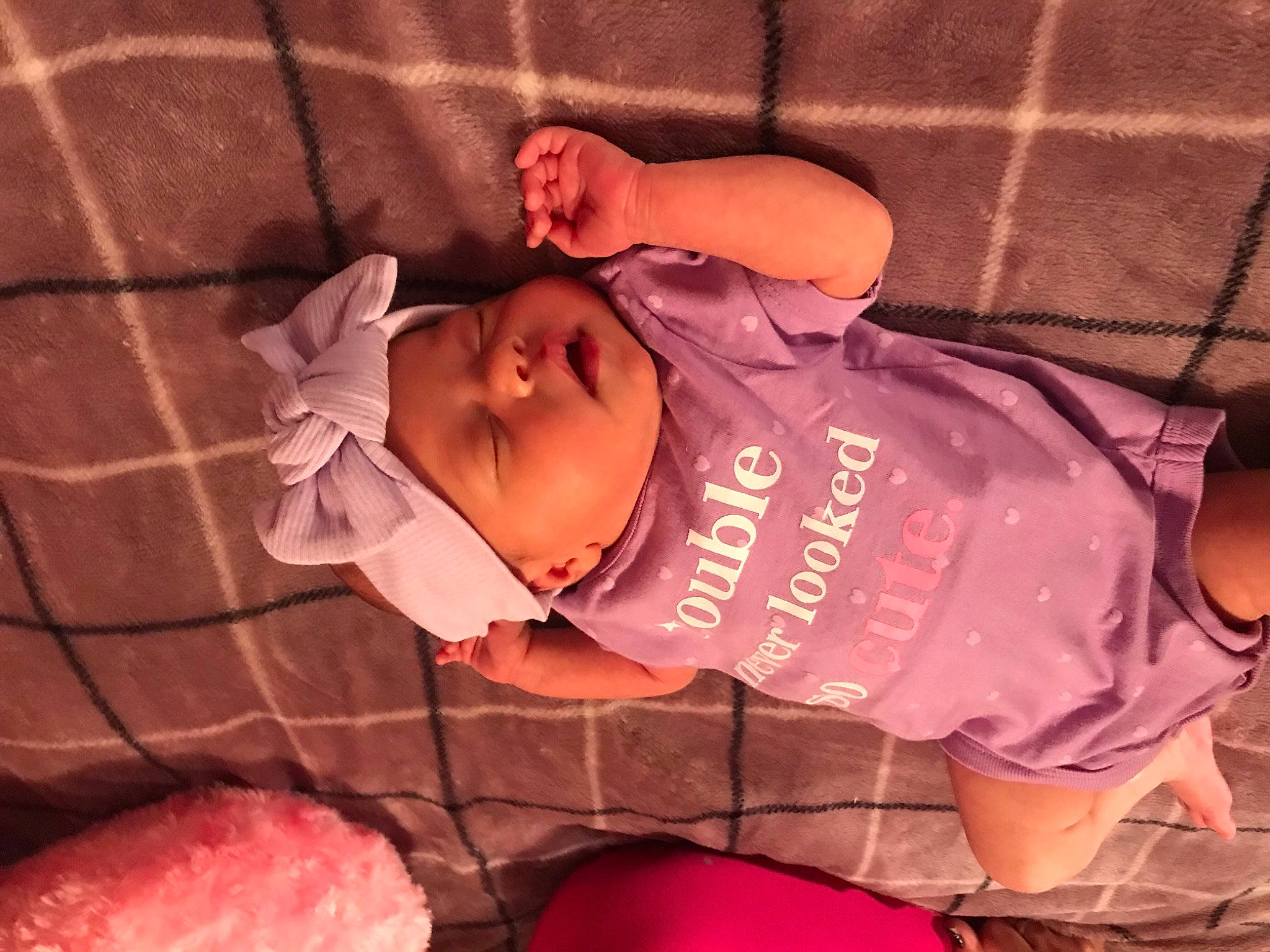 Willow joined the competition — help win amazing prizes! arm, baby, baby_products, baby_toddler_clothing, cheek, child, comfort, cool, elbow, fun, happy, headgear, headwear, human_body, mouth, person, pink, red, skin, sleeve