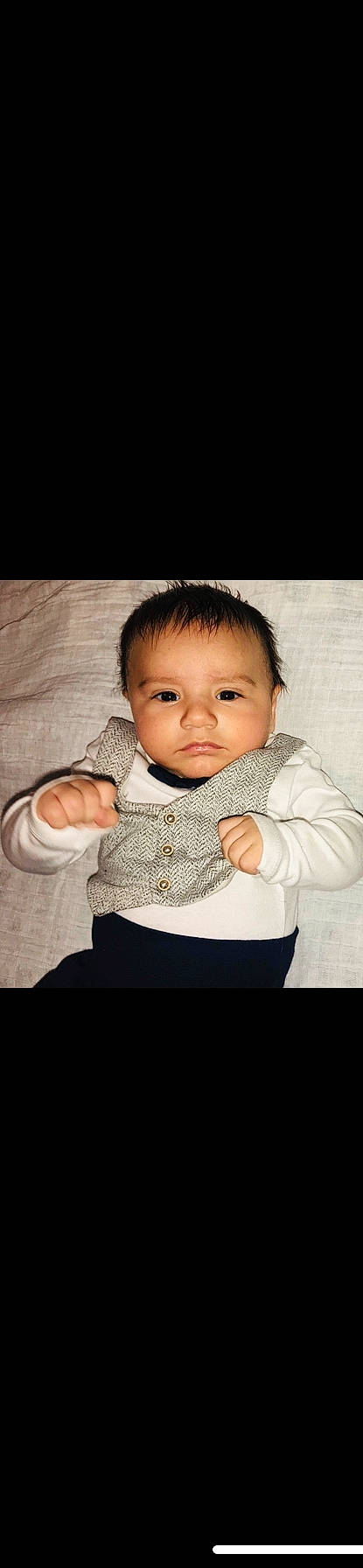 Julius joined the competition — help win amazing prizes! baby, baby_toddler_clothing, cheek, child, collar, comfort, eyebrow, finger, flash_photography, gesture, happy, iris, lip, nose, outerwear, person, product, skin, sleeve, thumb