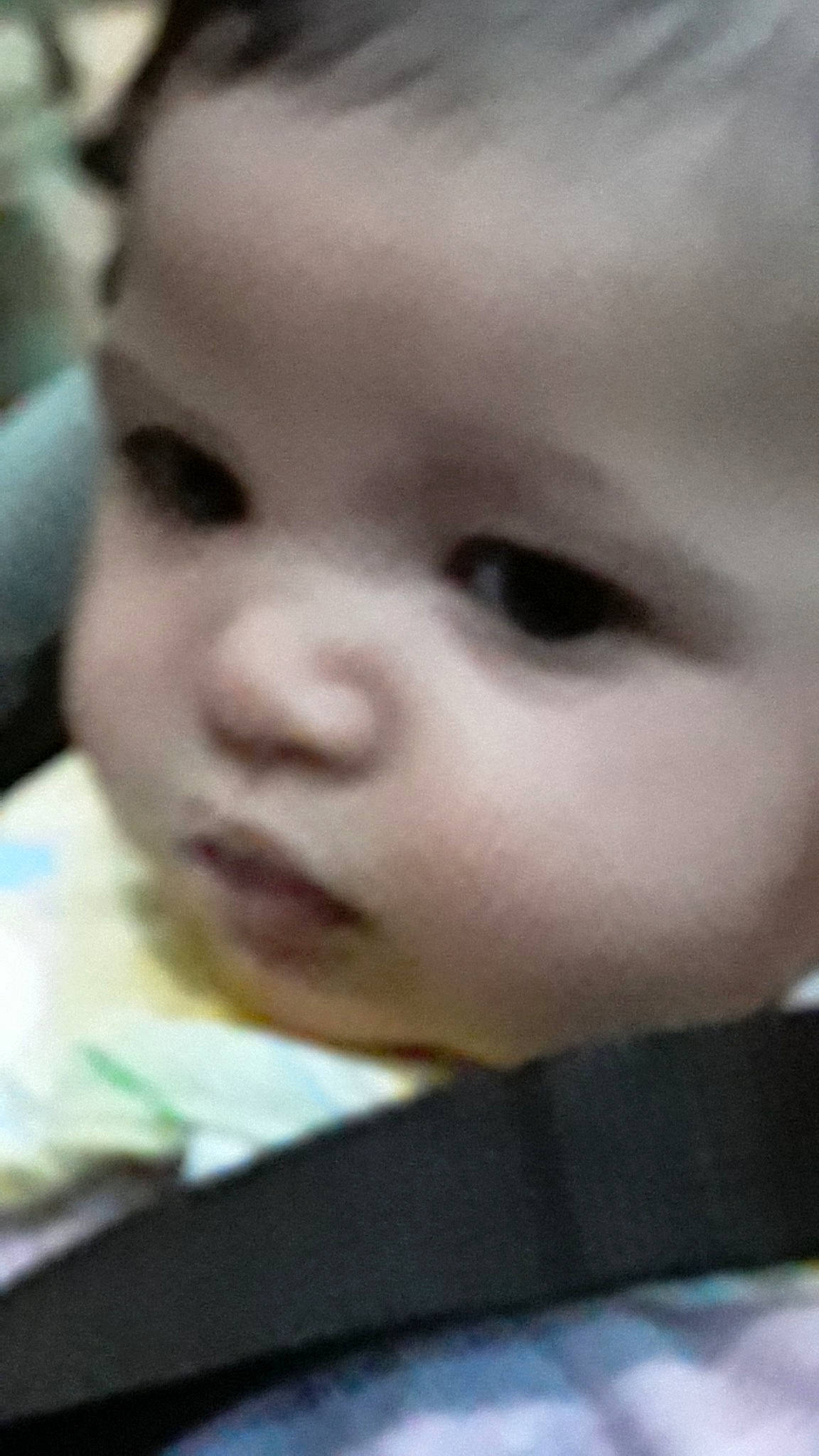 Lacina is registered to the contest to win money with this photo: baby, cheek, child, chin, close_up, ear, eye, eyebrow, face, facial_expression, forehead, head, iris, lip, mouth, nose, organ, person, skin, smile