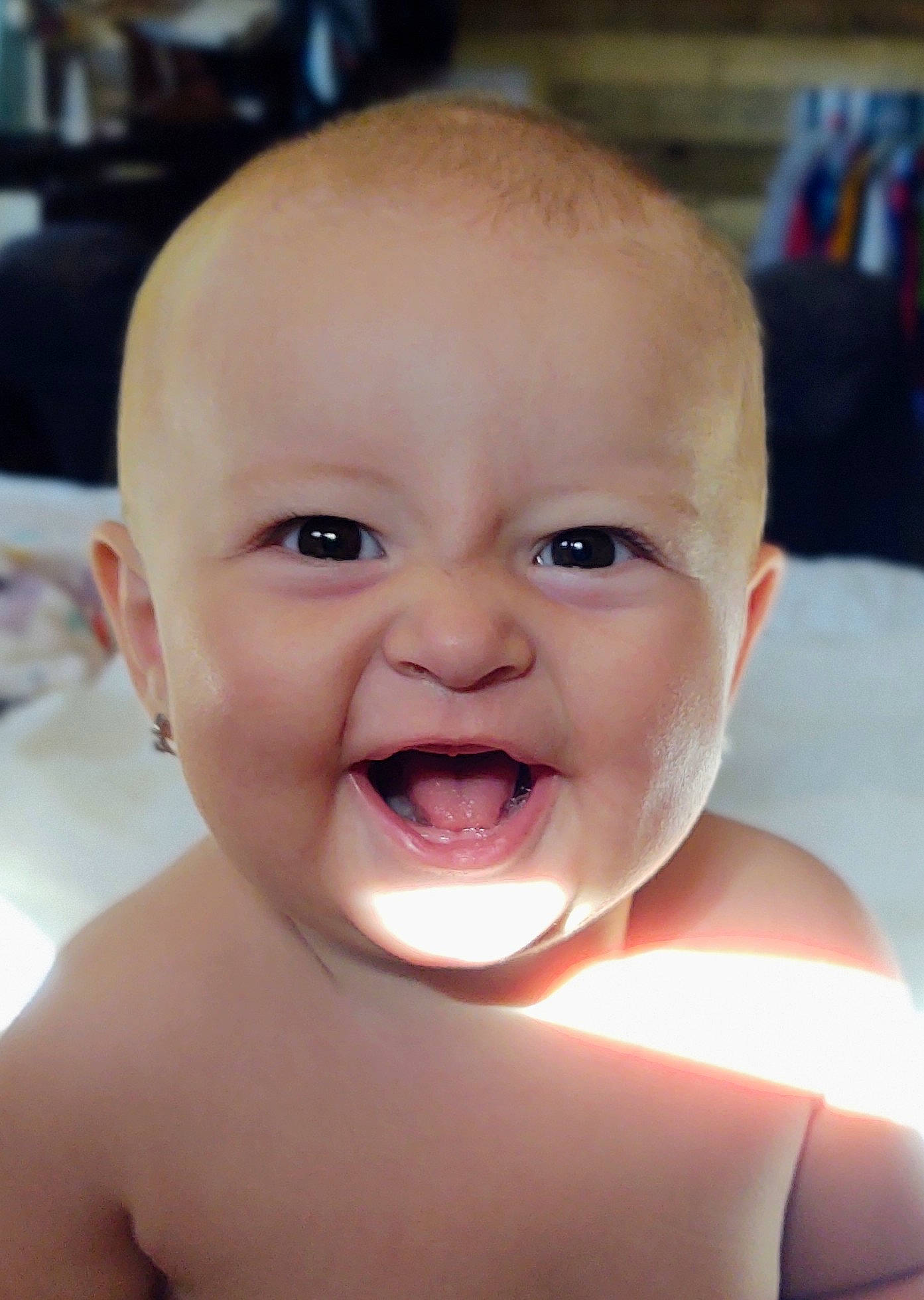 Dixie joined the competition — help win amazing prizes! cheek, chin, ear, eye, eyebrow, eyelash, forehead, gesture, happy, human_body, iris, jaw, lip, mouth, neck, nose, person, skin, smile, tongue