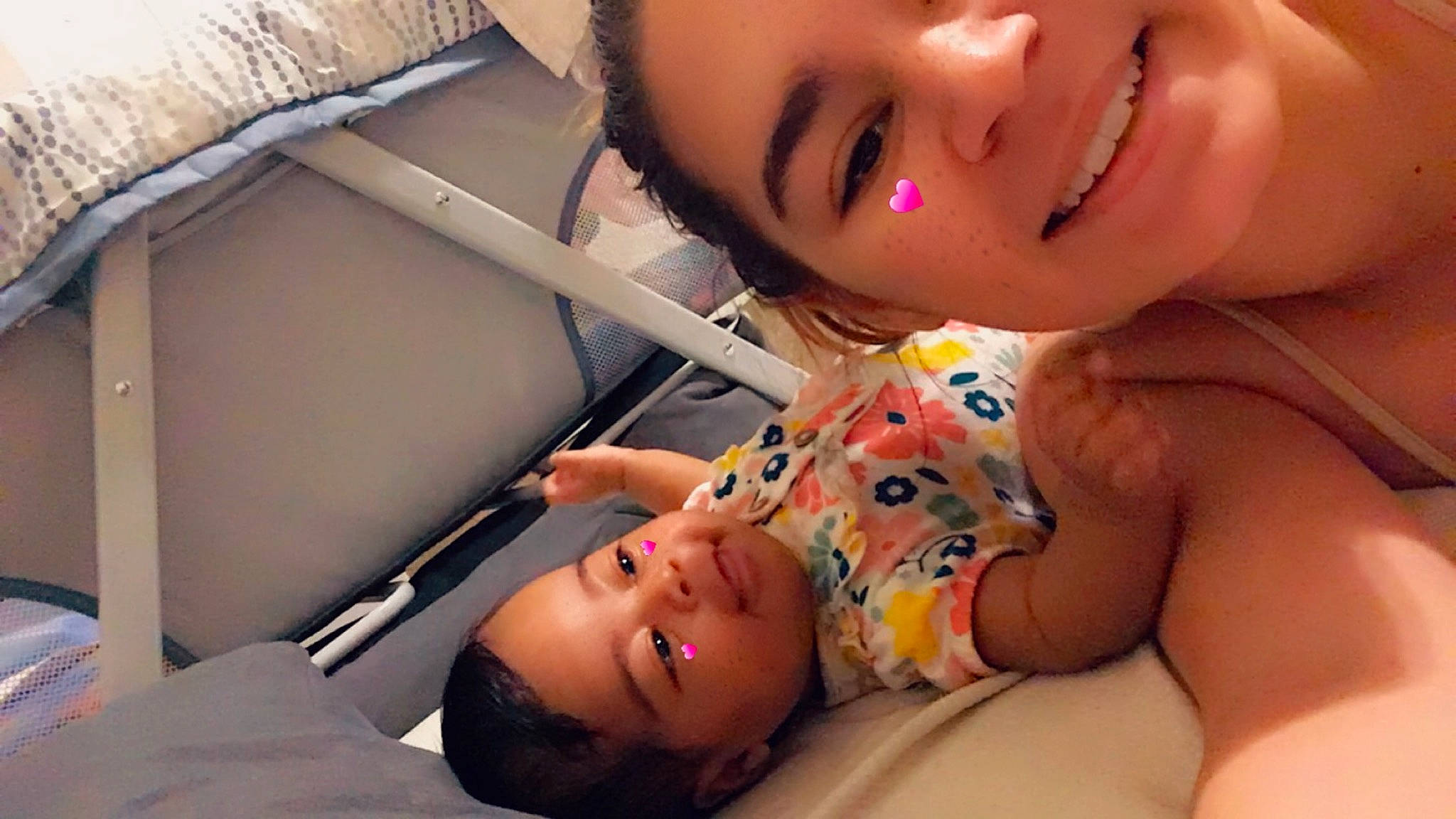 Ka'Lilah is registered to the contest to win money with this photo: baby, cheek, child, ear, eye, eyebrow, face, finger, hand, head, joy, leg, lip, mouth, neck, nose, person, photography, selfie, skin