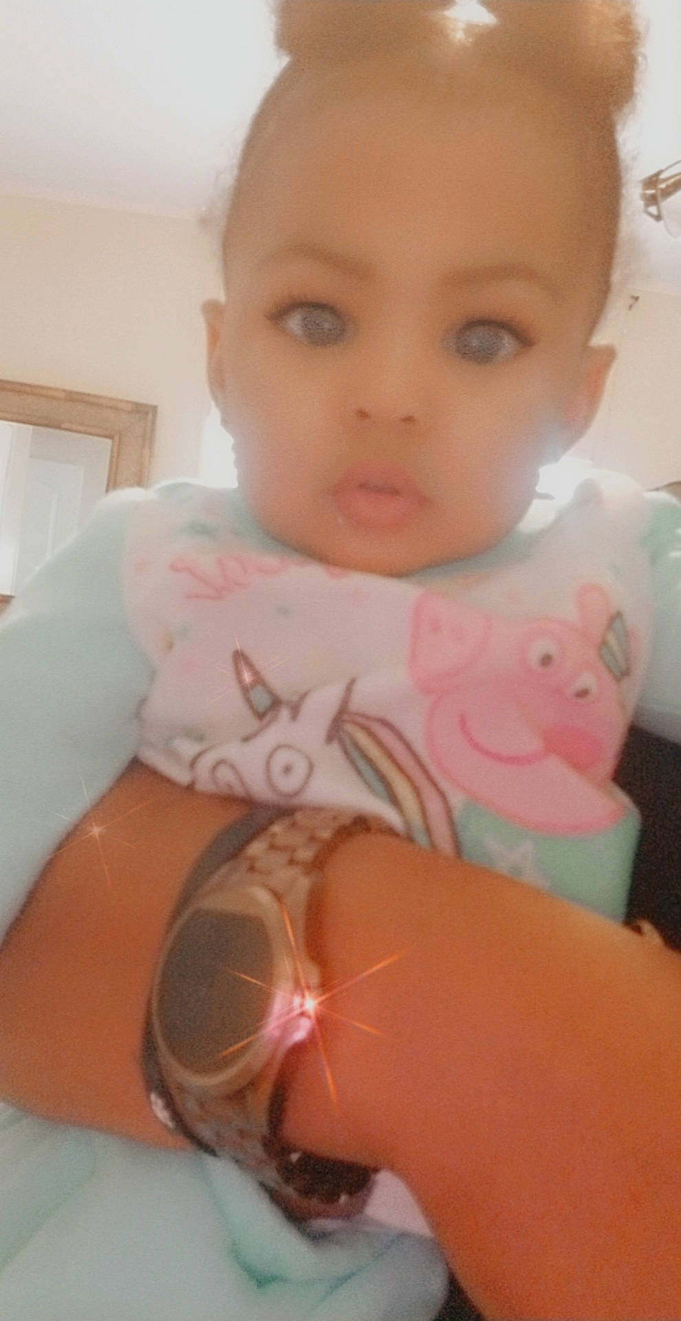 Faith is registered to the contest to win money with this photo: baby, cheek, child, face, head, lip, person, pink, skin, toddler