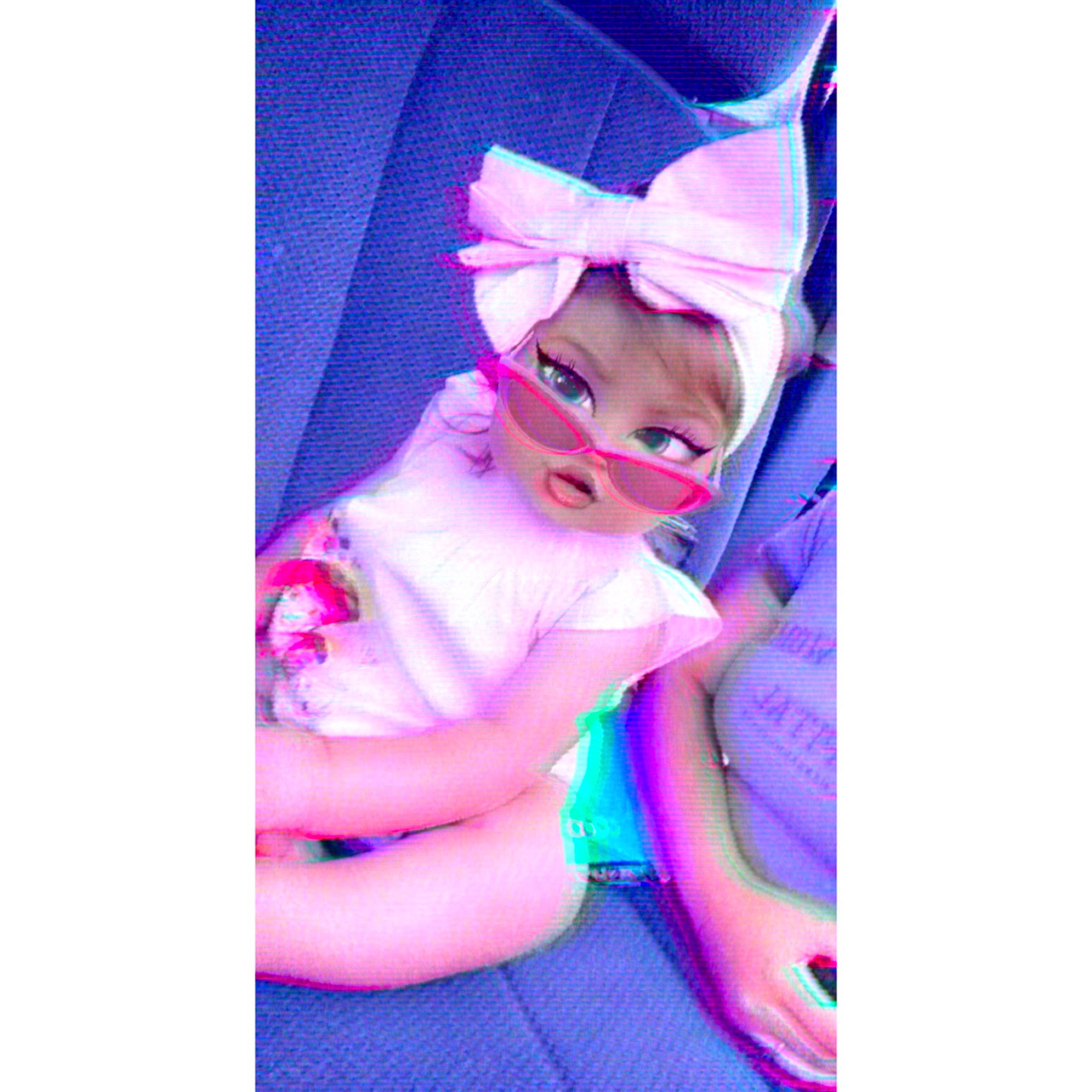 Marilyn joined the competition — help win amazing prizes! art, child, costume_hat, electric_blue, entertainment, fashion_accessory, fictional_character, font, happy, human_body, magenta, nail, pattern, person, petal, pink, purple, selfie, sleeve, thigh