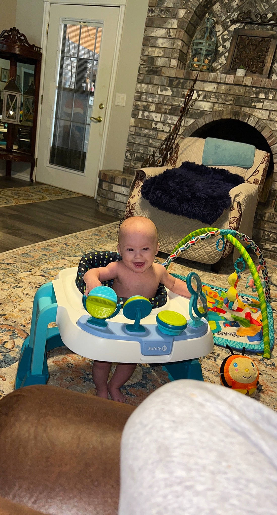 Hazetyn joined the competition — help win amazing prizes! baby, baby_products, chair, child, comfort, door, event, flooring, fun, happy, joy, leisure, outdoor_furniture, person, play, recreation, room, sitting, smile, toddler