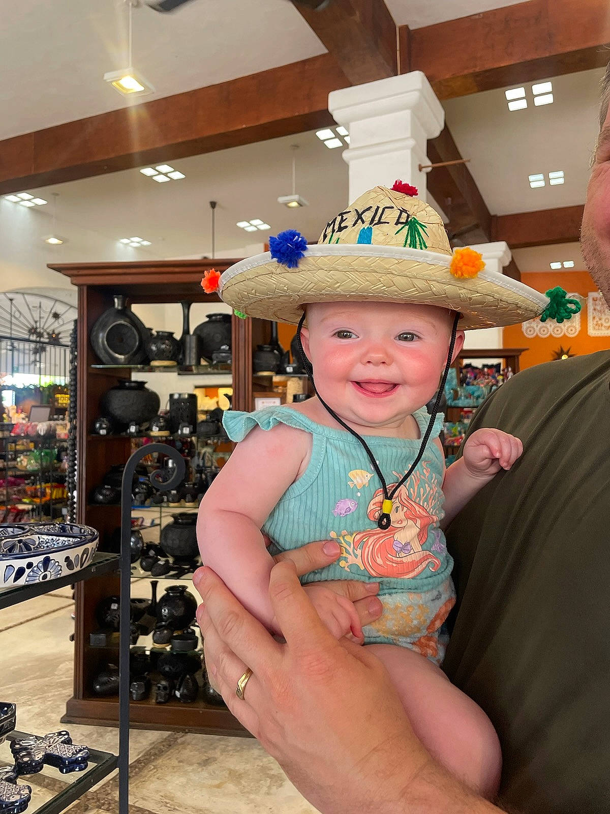 Hailey joined the competition — help win amazing prizes! cap, child, costume, costume_hat, event, eyewear, fashion_accessory, fun, happy, hat, headgear, headwear, joy, leisure, party, party_supply, person, personal_protective_equipment, room, shorts