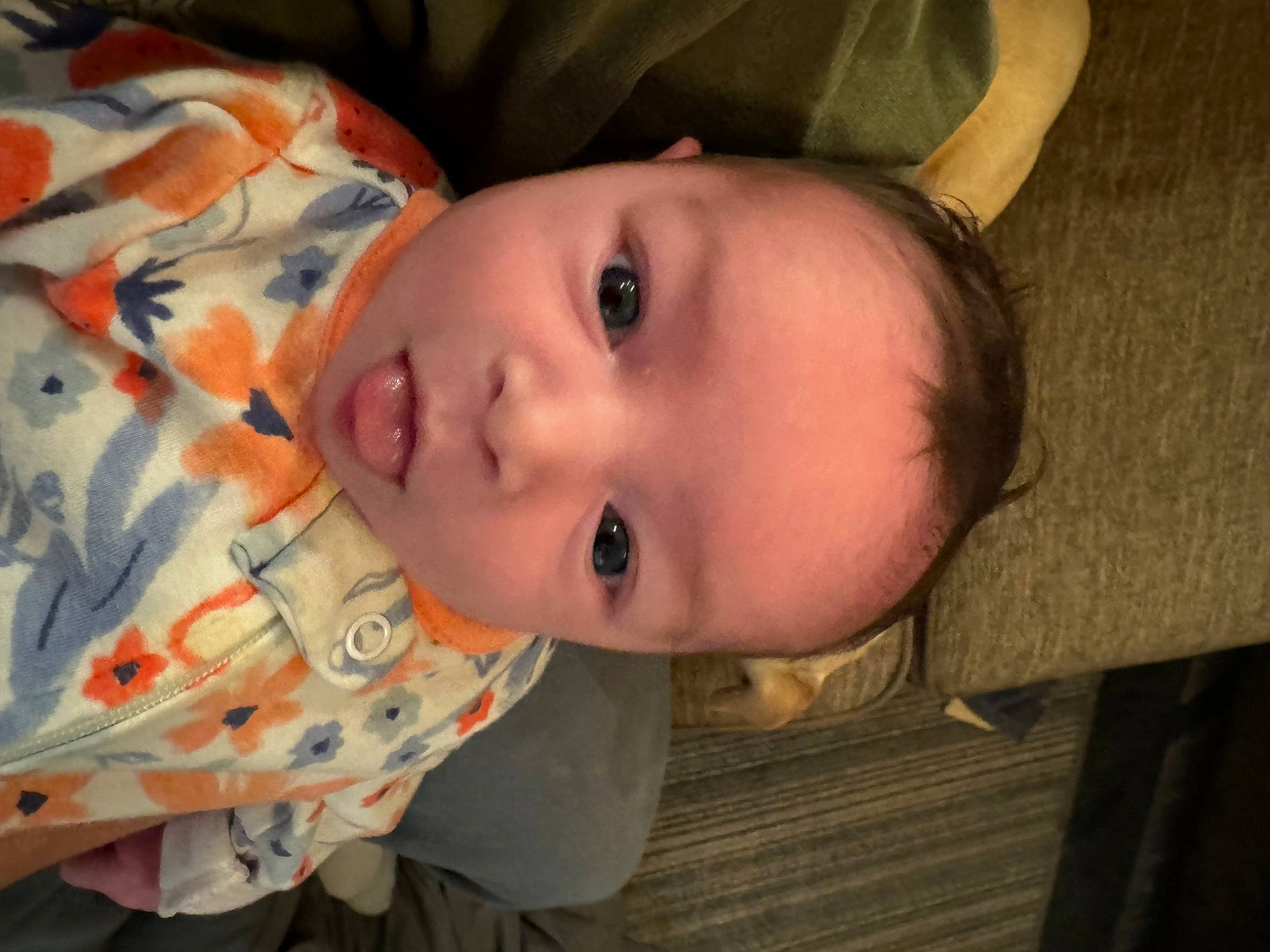 Israella joined the competition — help win amazing prizes! baby, baby_toddler_clothing, cheek, child, comfort, eye, eyelash, fun, happy, iris, lip, mouth, nose, pattern, person, portrait_photography, skin, sleeve, smile, toddler