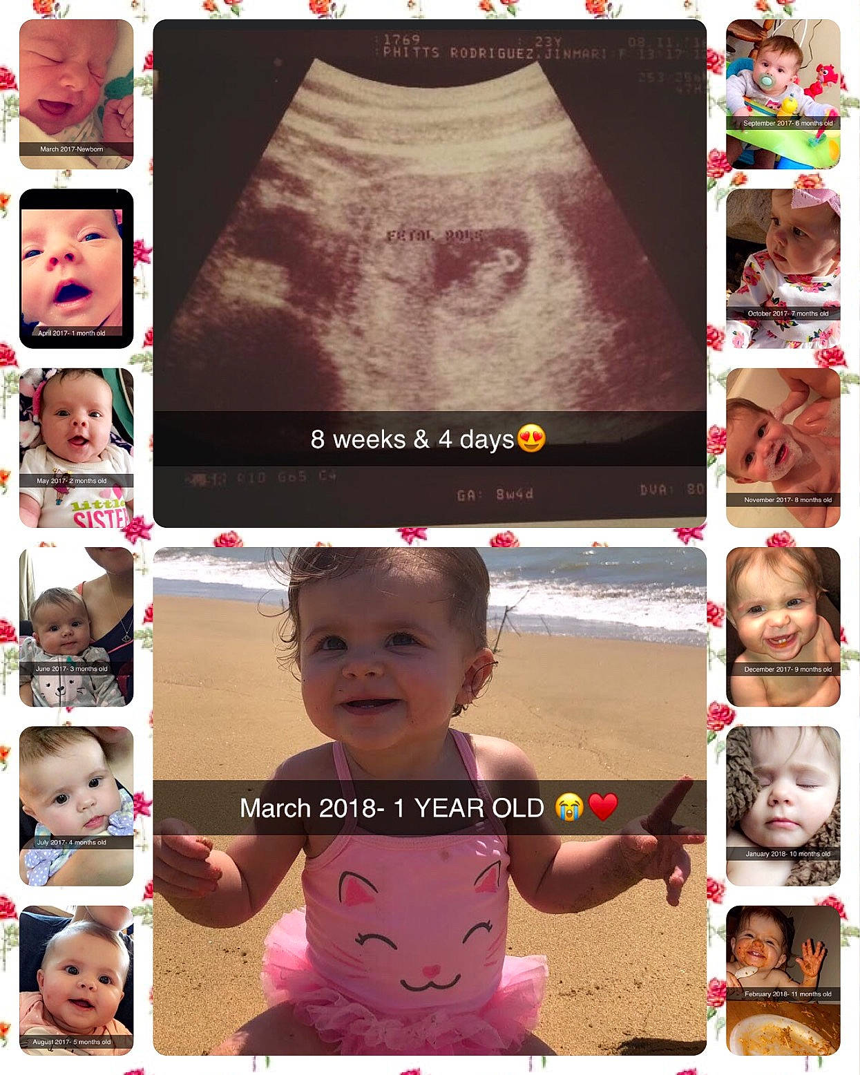 Amelia joined the competition — help win amazing prizes! art, baby, child, collage, facial_expression, head, joy, person, photo_caption, photography, photomontage