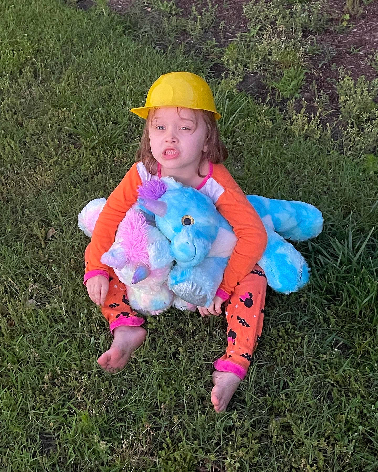 Lillian joined the competition — help win amazing prizes! baby, baby_toddler_clothing, botany, child, electric_blue, eye, fun, gesture, grass, happy, headwear, jacket, leaf, magenta, meadow, people_in_nature, person, pink, plant, sleeve