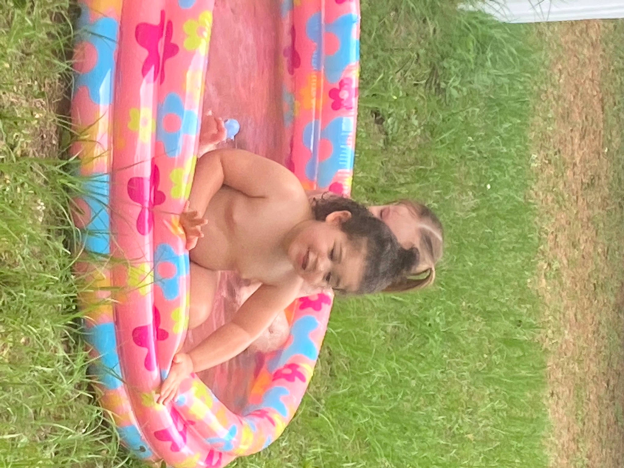 Brooklynn is registered to the contest to win money with this photo: baby, barechested, barefoot, child, fun, grass, grass_family, grassland, happy, leisure, magenta, people_in_nature, person, plant, play, recreation, sitting, toddler, tree, vacation