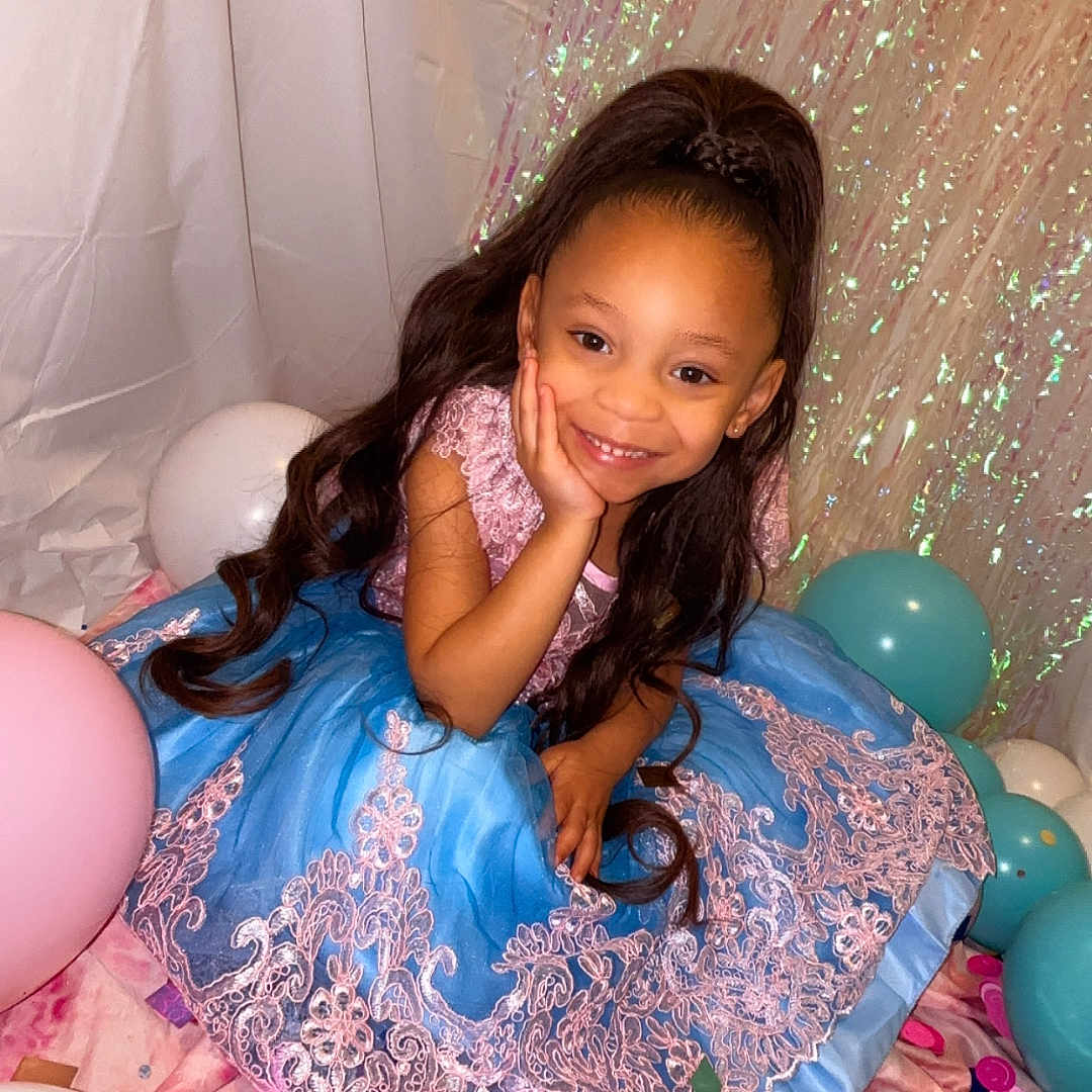 Rinlee joined the competition — help win amazing prizes! balloon, bodypart, child, clothing, costume, dress, eveningdress, face, fashion, female, finger, formalwear, girl, hand, head, person, photography, portrait, purple, sphere