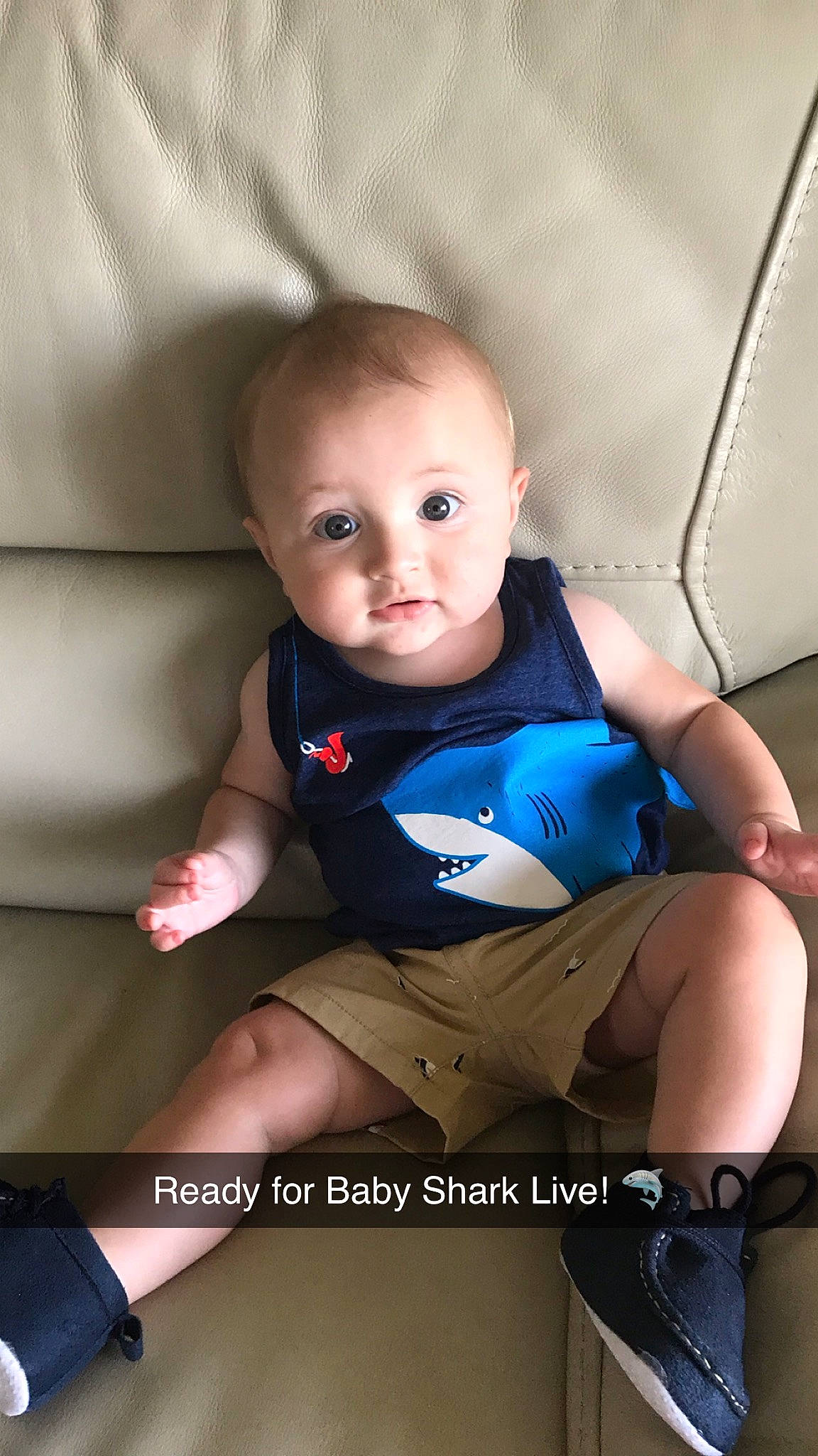 Bryden joined the competition — help win amazing prizes! arm, baby, car_seat, cheek, child, eye, finger, head, leg, person, product, sitting, toddler