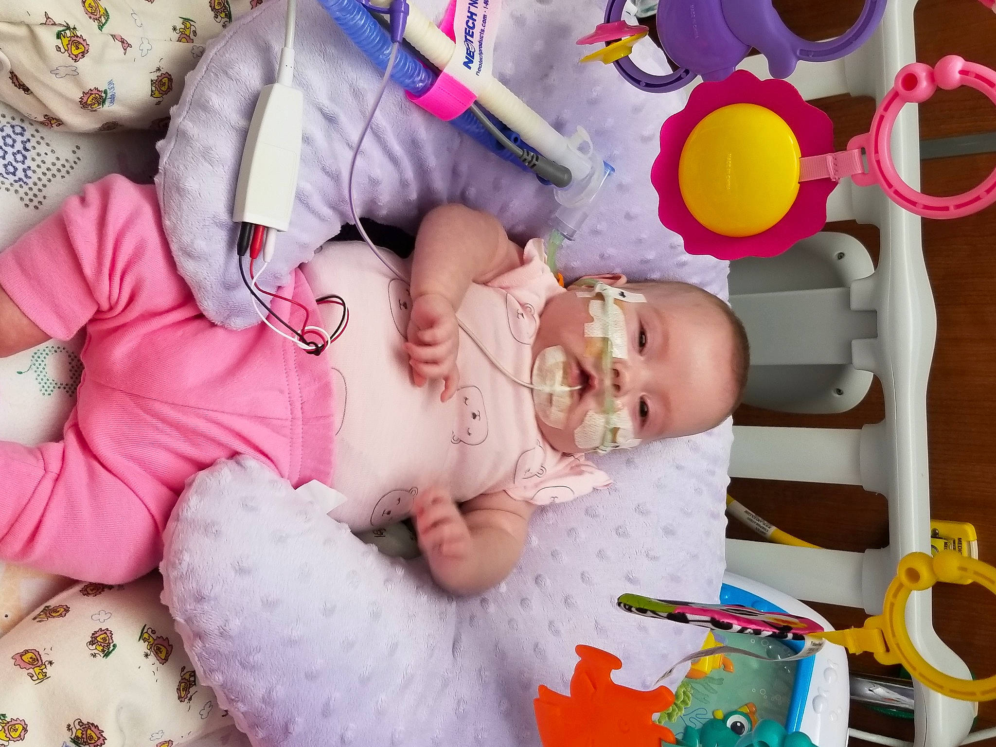 Lizzi is registered to the contest to win money with this photo: baby, baby_sleeping, baby_toys, bedtime, birth, child, happy, love, nap, person, pink, play, product, room, sleep, stuffed_toy, toddler, toy