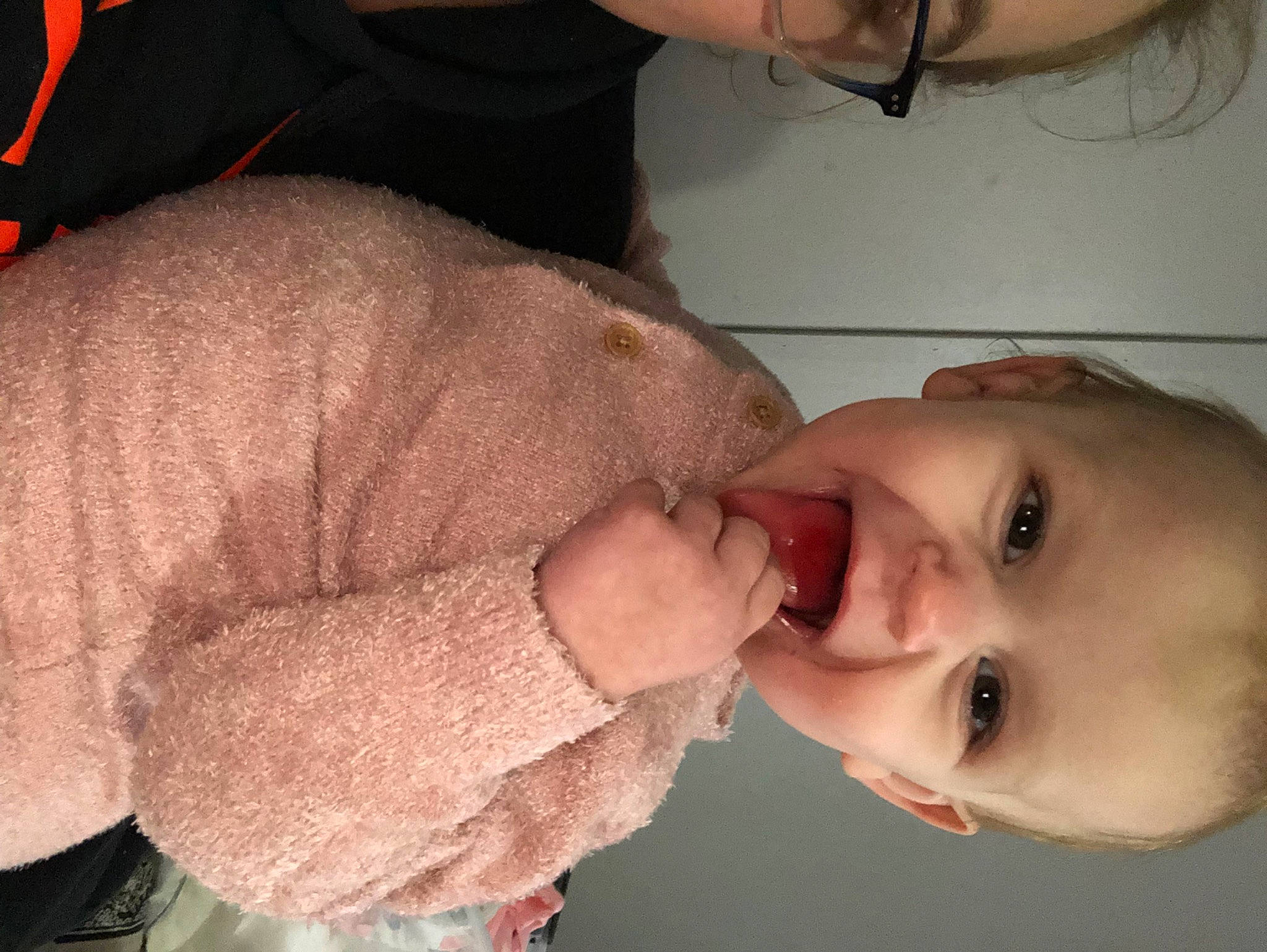 Emma joined the competition — help win amazing prizes! baby, cheek, chest, ear, eyelash, finger, forehead, gesture, happy, iris, jaw, joint, lip, mouth, neck, nose, person, skin, smile, toddler