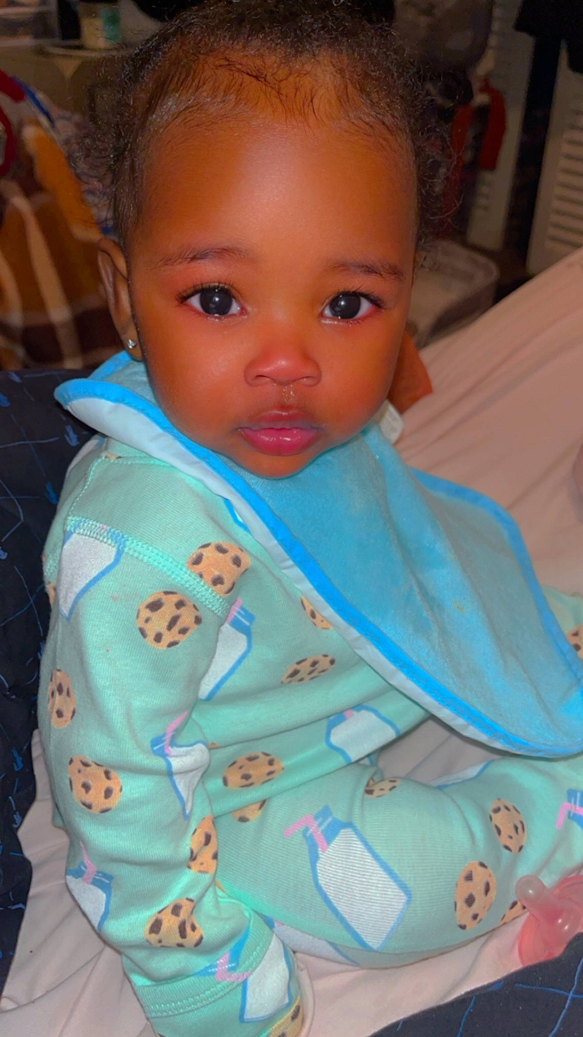 Londyn joined the competition — help win amazing prizes! arm, baby, baby_toddler_clothing, cheek, ear, eye, eyebrow, eyelash, face, forehead, hair, head, human_body, iris, lip, neck, nose, person, skin, sleeve