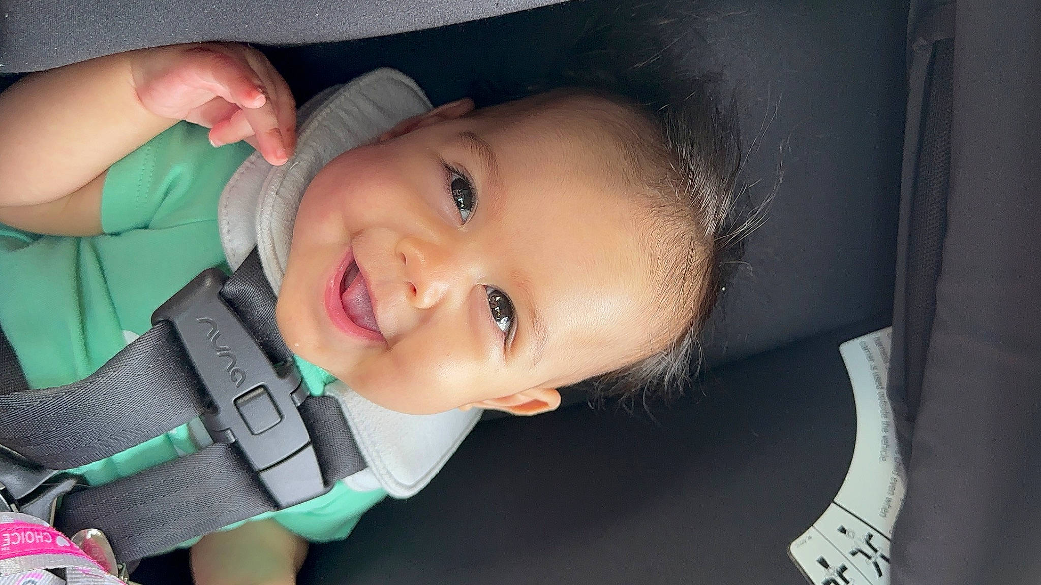 Emersyn joined the competition — help win amazing prizes! baby, cheek, chin, eye, eyebrow, eyelash, face, facial_expression, finger, flash_photography, hand, happy, iris, joy, lip, mouth, nose, person, skin, smile