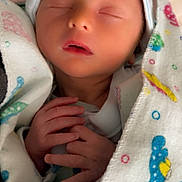 Joshua is registered to the contest to win money with this photo: newborn, baby, sleeping, blanket, hat, hands, face, infant, cozy, soft, cute, wrapped, child, peaceful, rest, bedtime, portrait, closeup, skin, cute_baby