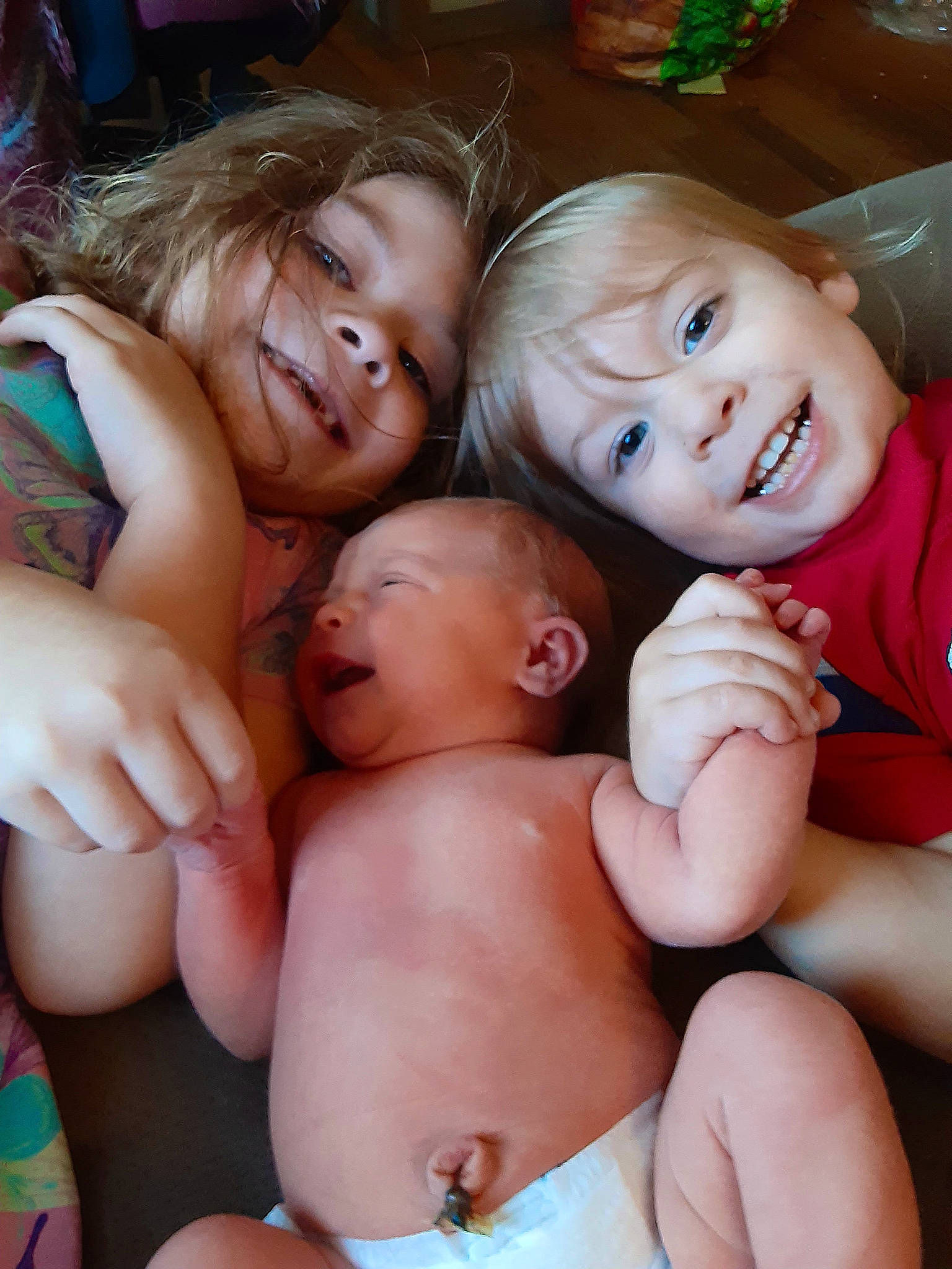 Avalynn joined the competition — help win amazing prizes! abdomen, cheek, chest, child, finger, gesture, happy, human_body, interaction, iris, joy, leisure, mouth, nose, people_in_nature, person, skin, smile, thumb, toddler