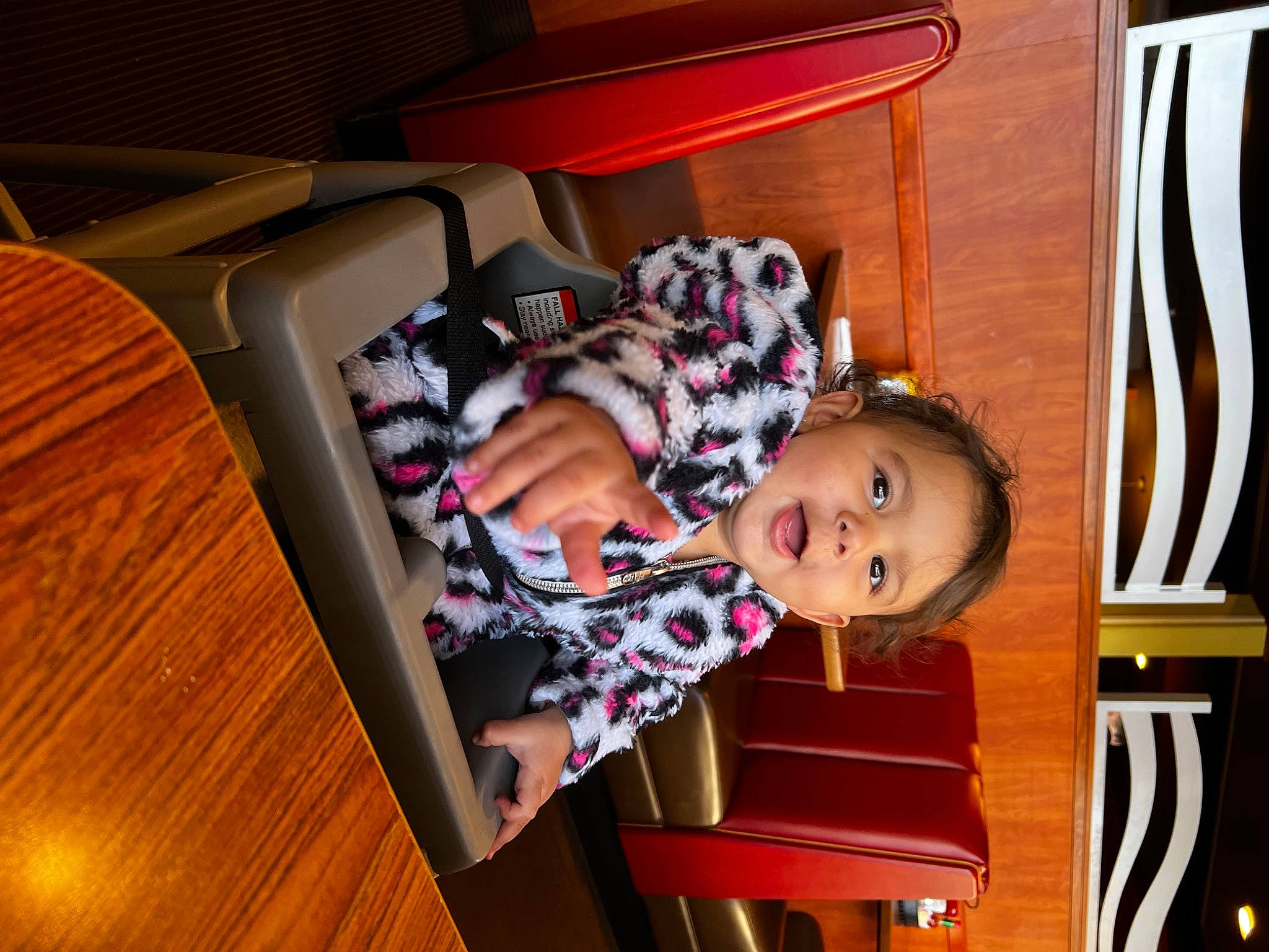 Ocean joined the competition — help win amazing prizes! baby, baby_products, baby_safety, baby_toddler_clothing, car_seat, child, comfort, flooring, hardwood, person, room, sitting, toddler, varnish, wood, wood_flooring, wood_stain