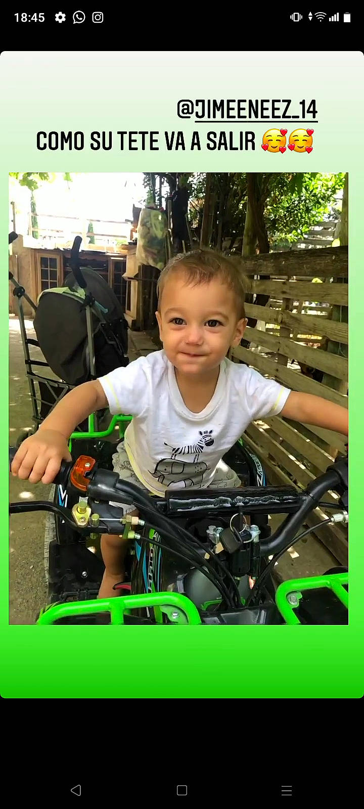 Octavio participe au concours pour gagner de l'argent avec cette photo : auto_part, automotive_design, automotive_exterior, chair, child, engineering, fun, glass, happy, joy, leisure, machine, motor_vehicle, person, play, recreation, sitting, smile, t_shirt, toddler