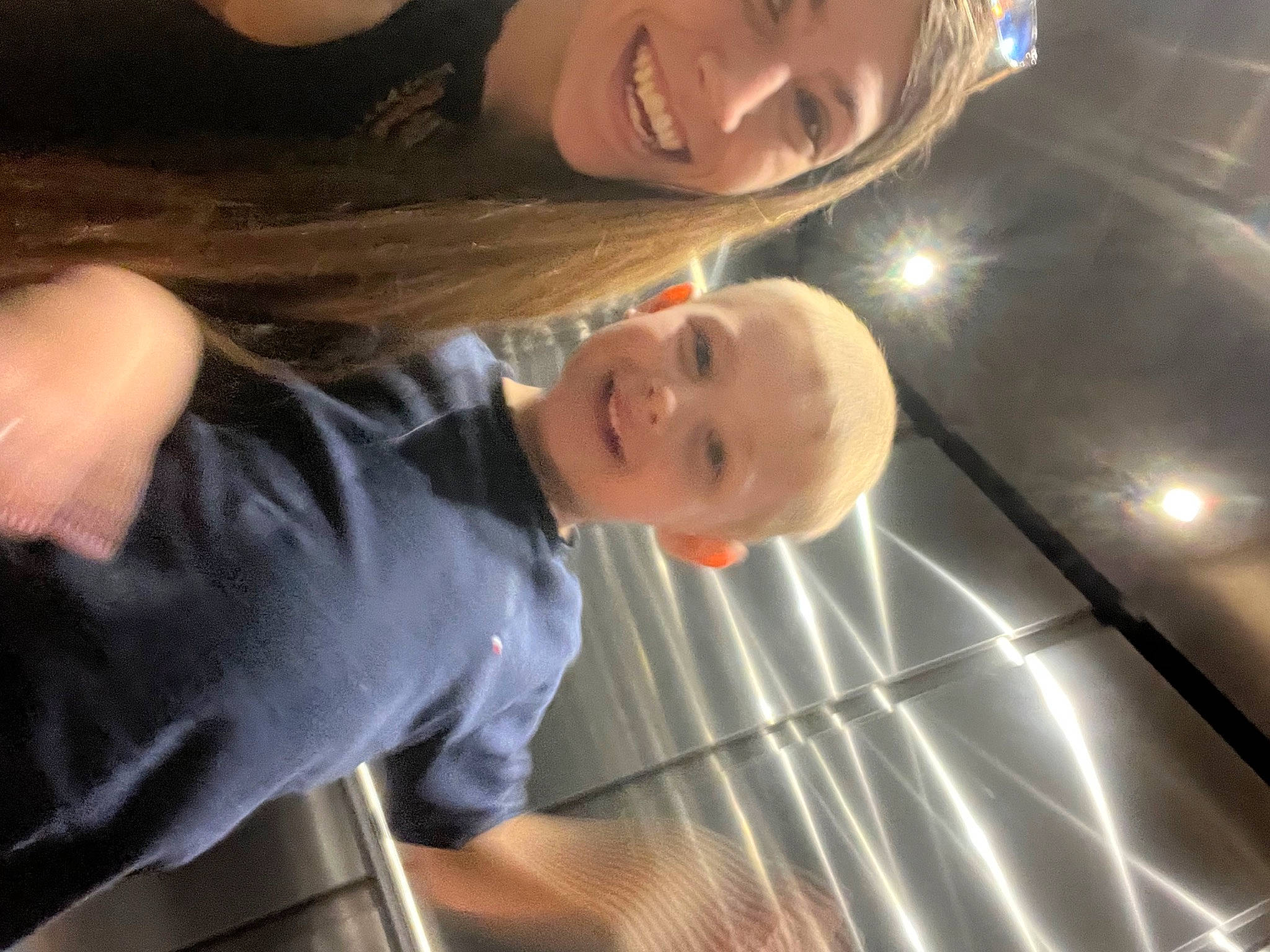 Declan is registered to the contest to win money with this photo: child, elbow, flash_photography, fun, gesture, happy, joy, laugh, leisure, light, nose, person, photography, smile, t_shirt, toddler, tree