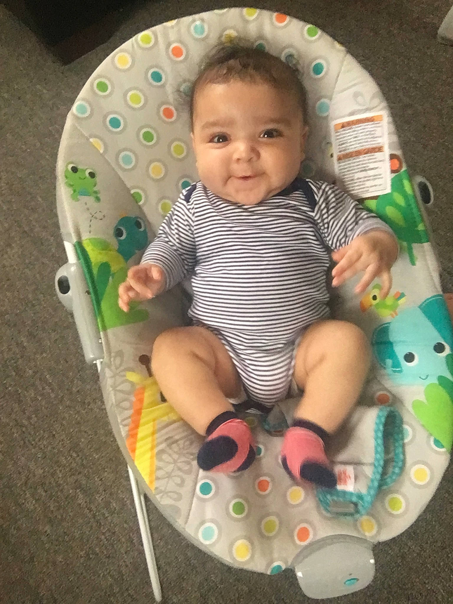 Uriel joined the competition — help win amazing prizes! baby, baby_products, baby_toddler_clothing, baby_toys, child, person, play, product, sitting, toddler