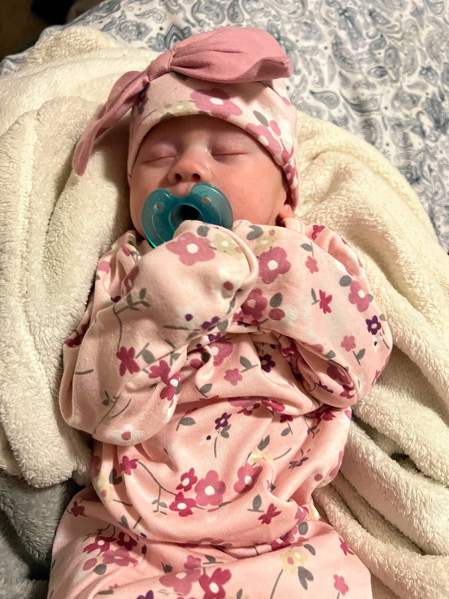 Amara is registered to the contest to win money with this photo: baby, baby_products, baby_safety, baby_sleeping, baby_toddler_clothing, carmine, cheek, child, chin, comfort, eye, headwear, human_body, linens, lip, mouth, pattern, person, pink, skin