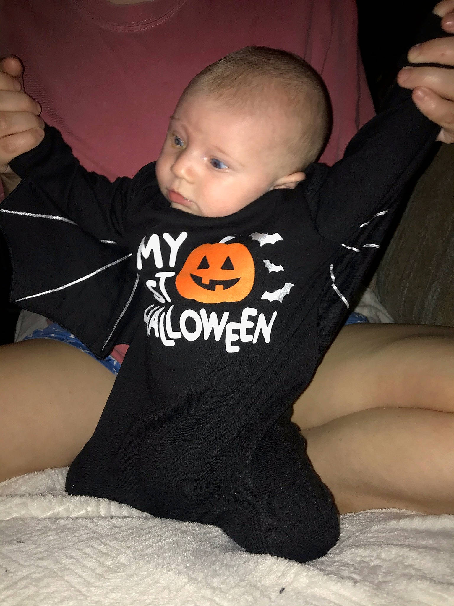 Kamden joined the competition — help win amazing prizes! baby, baby_toddler_clothing, comfort, cool, elbow, finger, flash_photography, flooring, fun, gesture, hand, happy, joint, leg, mouth, neck, person, shoulder, sleeve, t_shirt