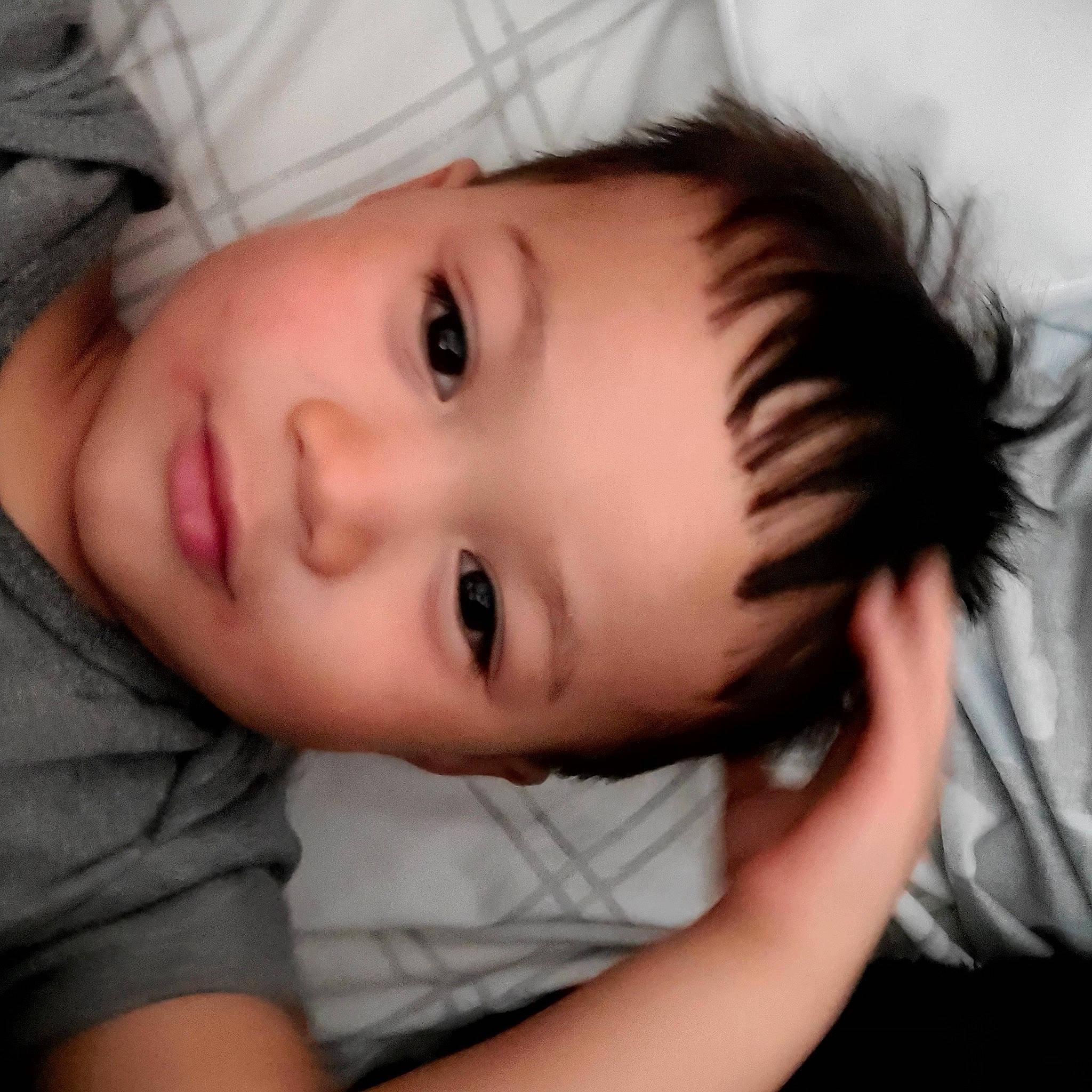 Brandon Jr is registered to the contest to win money with this photo: black_hair, cheek, child, chin, close_up, cool, ear, eyebrow, eyelash, flash_photography, forehead, iris, jaw, lip, mouth, neck, no_expression, nose, person, skin