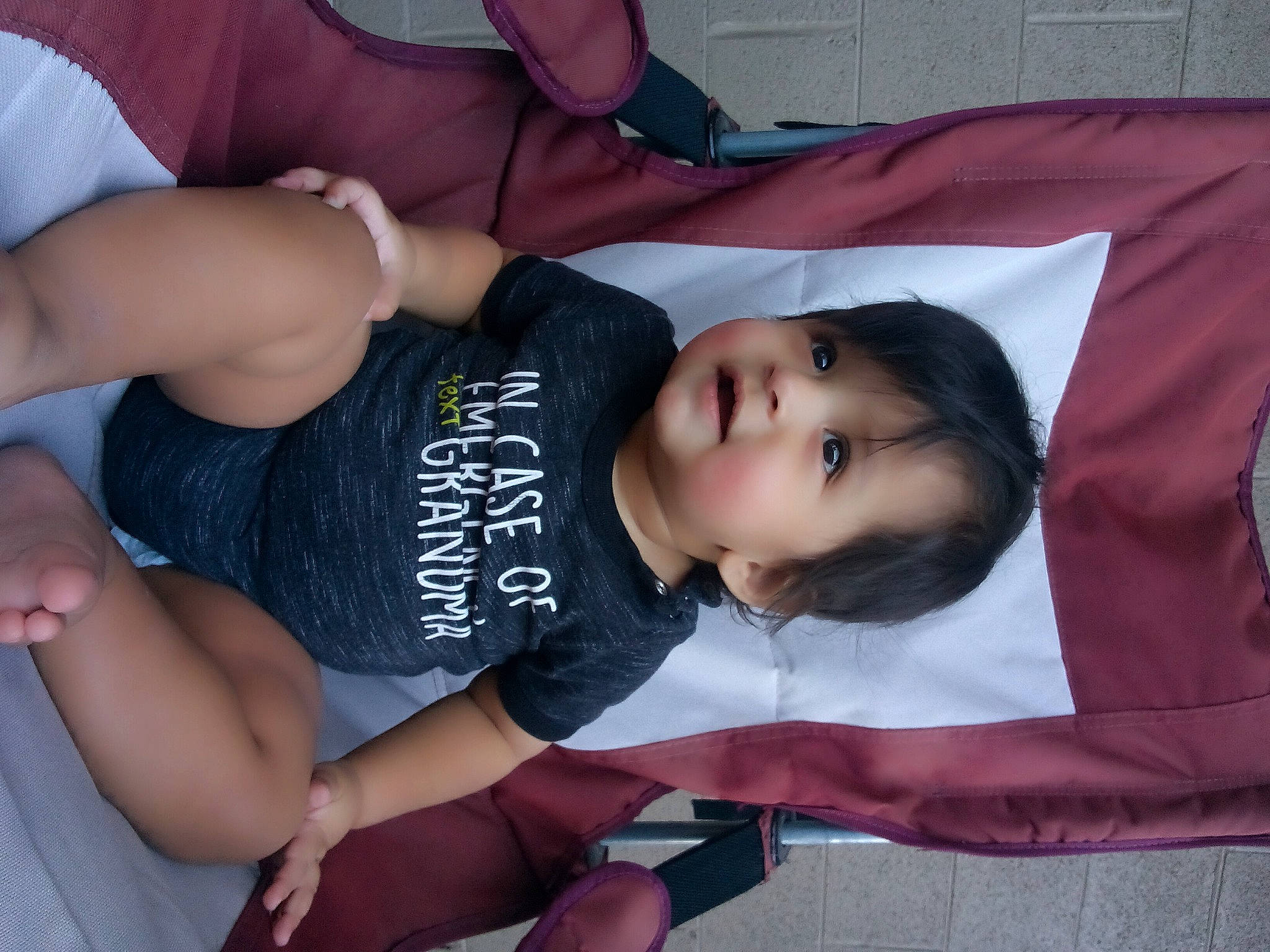 Elian is registered to the contest to win money with this photo: baby_toddler_clothing, beauty, cheek, chest, child, comfort, elbow, fun, hairstyle, happy, human_leg, knee, mammal, person, product, skin, sleeve, thigh, toddler, trunk