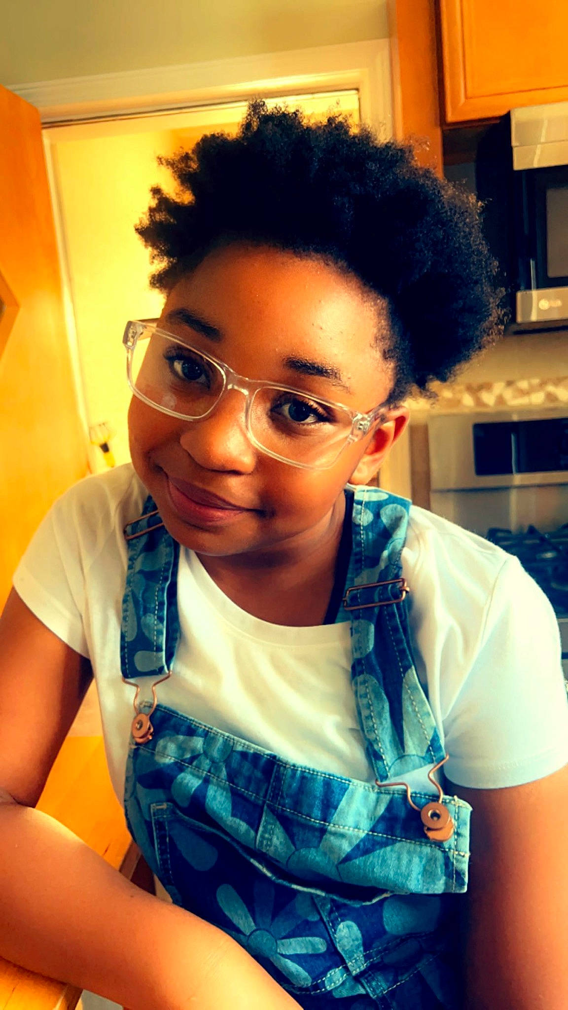 Anayla joined the competition — help win amazing prizes! afro, black_hair, cheek, chin, eyebrow, eyelash, eyewear, fashion_design, flash_photography, forehead, glasses, hair, happy, iris, jheri_curl, joy, lip, mouth, nose, person