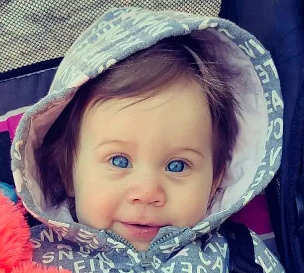 Finley joined the competition — help win amazing prizes! cheek, chin, clothing, ear, eye, eyebrow, eyelash, face, facial_expression, head, lip, mouth, nose, organ, outerwear, person, photograph, skin, sleeve, textile