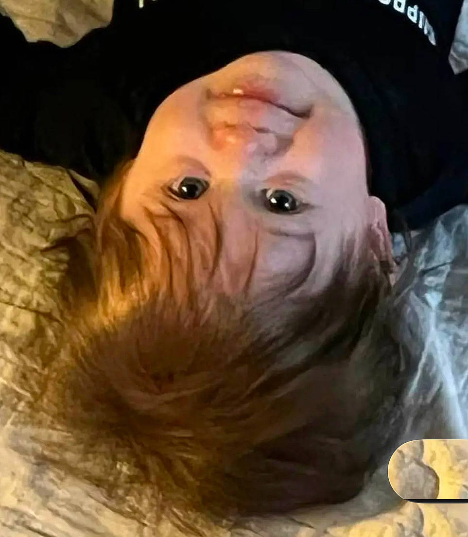 Finley joined the competition — help win amazing prizes! beard, cap, cheek, christmas, eyebrow, eyelash, facial_hair, fun, fur, happy, hat, jaw, lip, moustache, nose, person, personal_protective_equipment, selfie, smile, snout