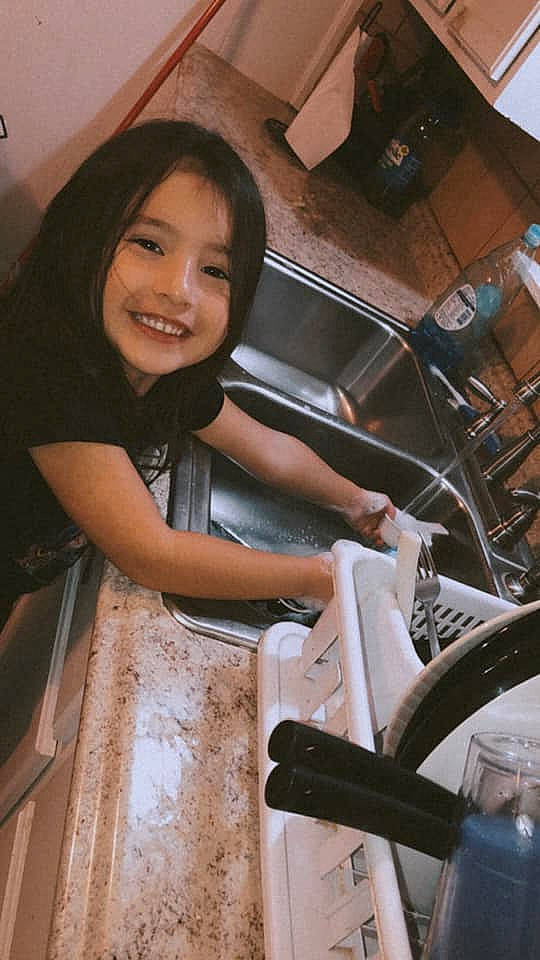 Riley joined the competition — help win amazing prizes! auto_part, automotive_design, automotive_wheel_system, black_hair, cooking, engineering, fashion_design, flash_photography, flooring, fun, happy, human_leg, joy, long_hair, machine, metal, person, room, sitting, smile