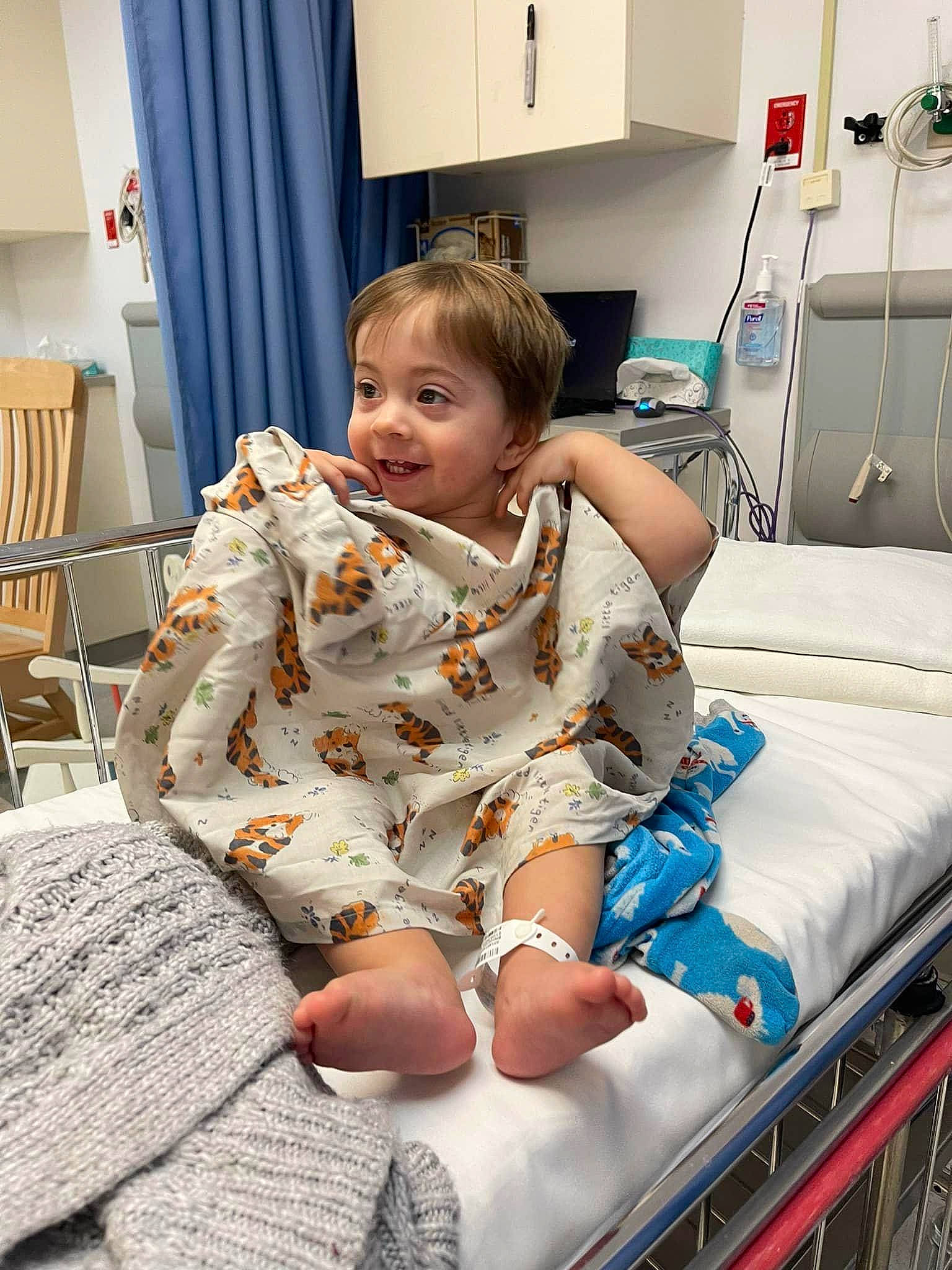 Alonzo joined the competition — help win amazing prizes! baby, baby_safety, baby_toddler_clothing, chair, child, comfort, curtain, health_care, hospital_bed, joy, linens, medical_equipment, person, product, room, service, sitting, sleeve, smile, t_shirt