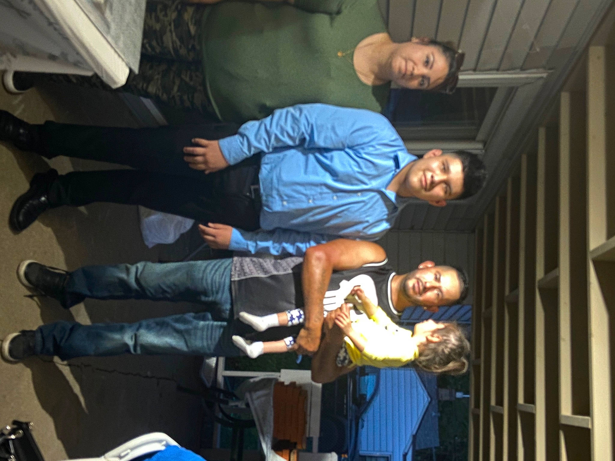 Bryan is registered to the contest to win money with this photo: building, elbow, event, fun, joy, knee, person, room, smile, t_shirt, walking_shoe