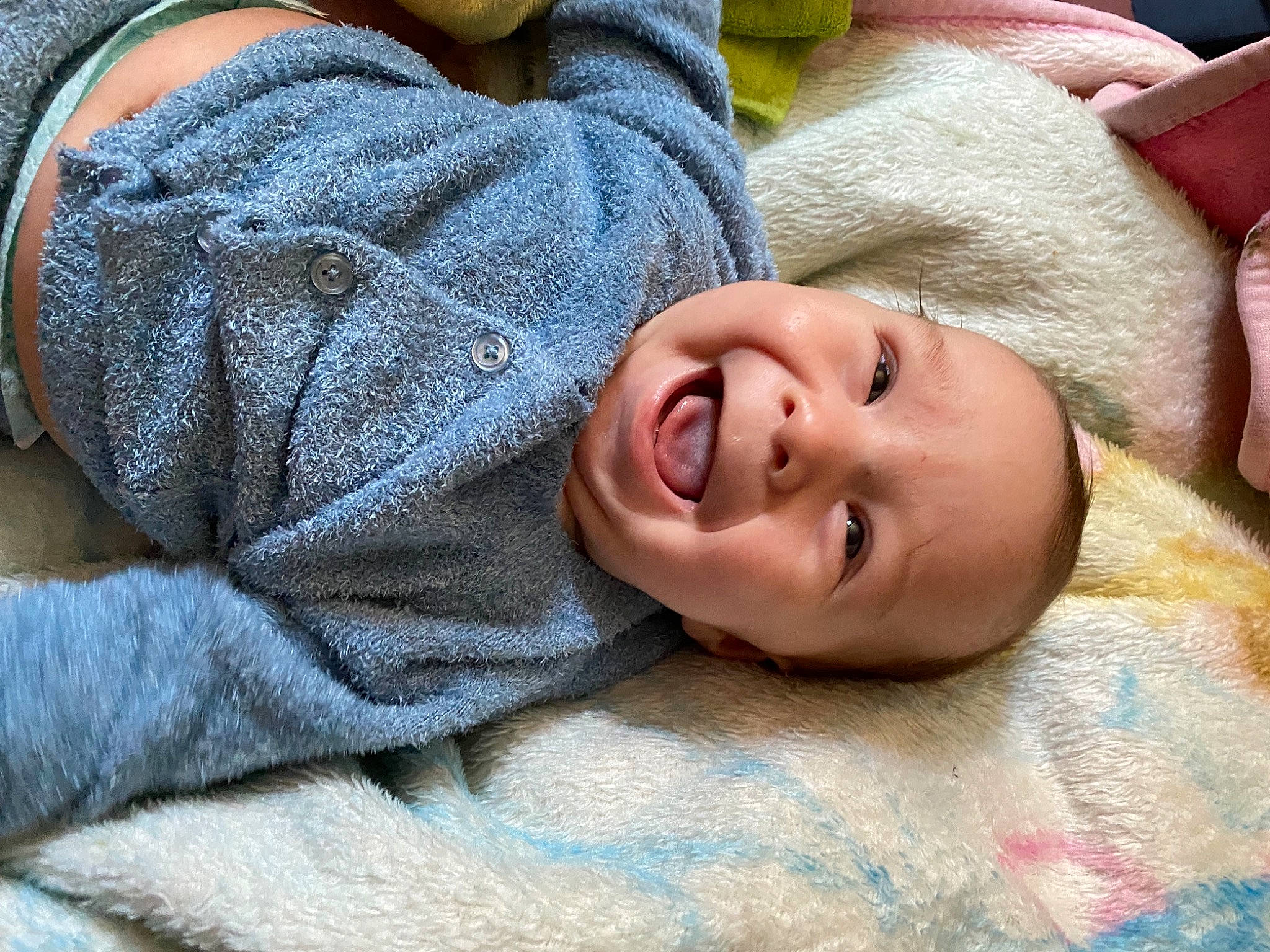 Jeremiah joined the competition — help win amazing prizes! baby, baby_laughing, baby_products, baby_toddler_clothing, cheek, child, comfort, grass, happy, linens, lip, nose, pattern, person, portrait_photography, skin, sleep, sleeve, smile, textile
