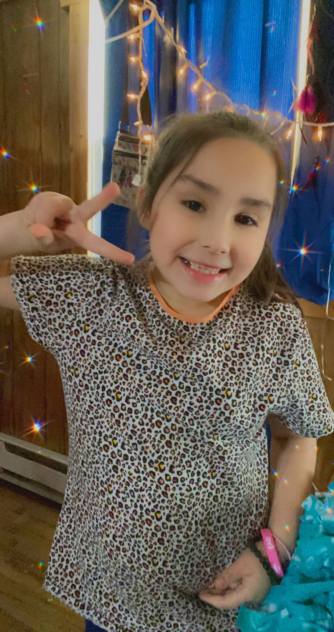 Cheyanne joined the competition — help win amazing prizes! beauty, blue, event, finger, fun, gesture, hairstyle, happy, iris, joy, leisure, long_hair, neck, pattern, person, shoulder, sleeve, smile, snapshot, standing