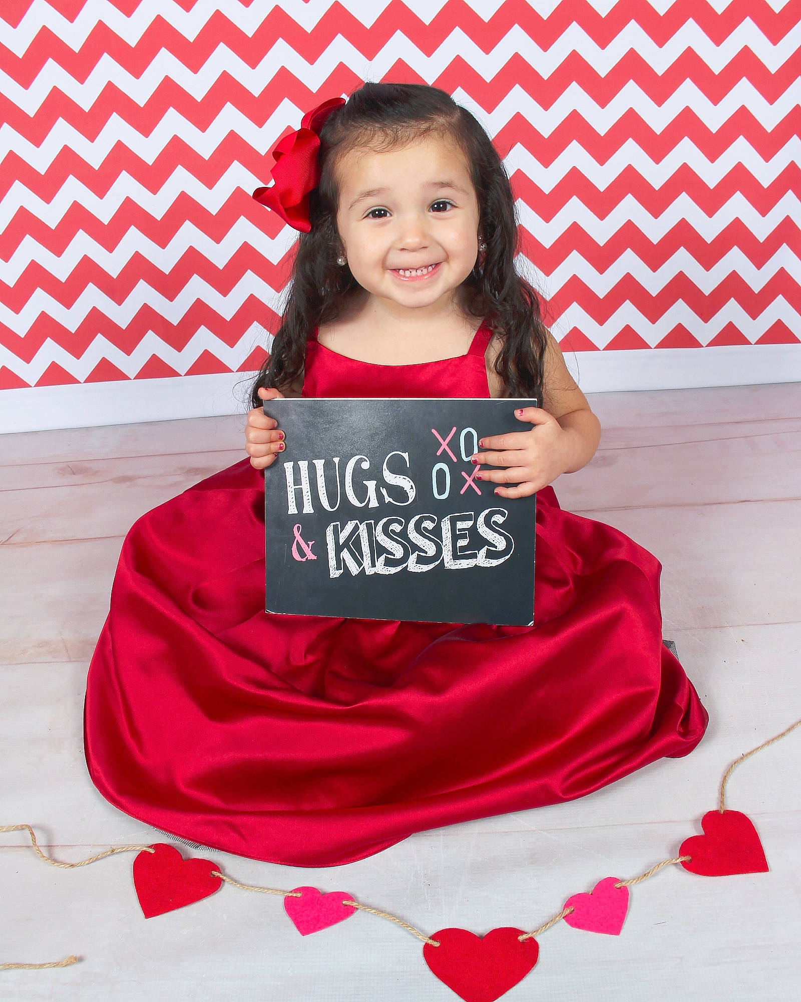 Iliana joined the competition — help win amazing prizes! child, joy, person, red, textile, toddler