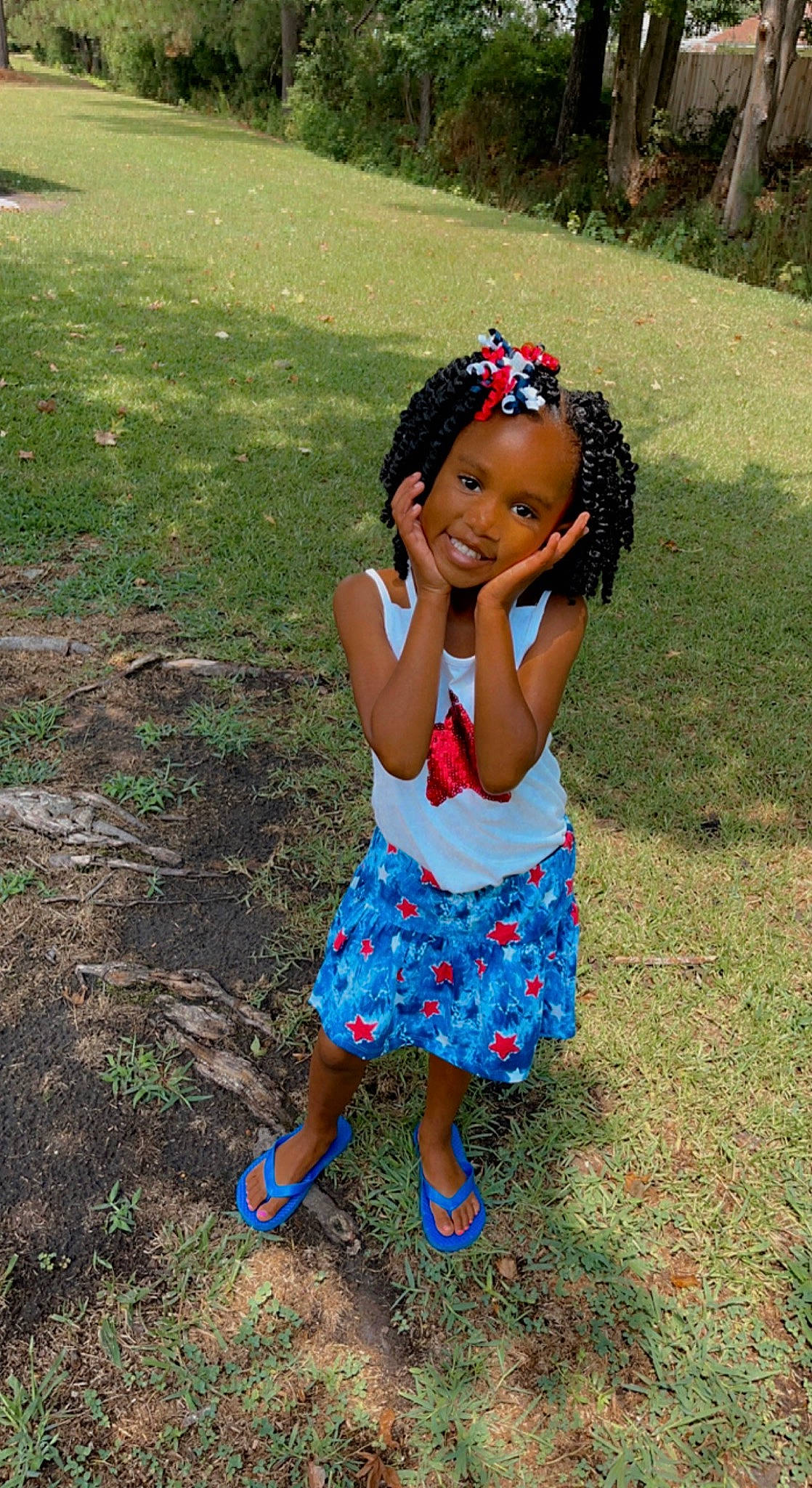 Zoie joined the competition — help win amazing prizes! baby_toddler_clothing, grass, grass_family, grassland, hair, happy, joy, lawn, leaf, leisure, meadow, people_in_nature, person, plant, recreation, sandal, smile, summer, thigh, toddler