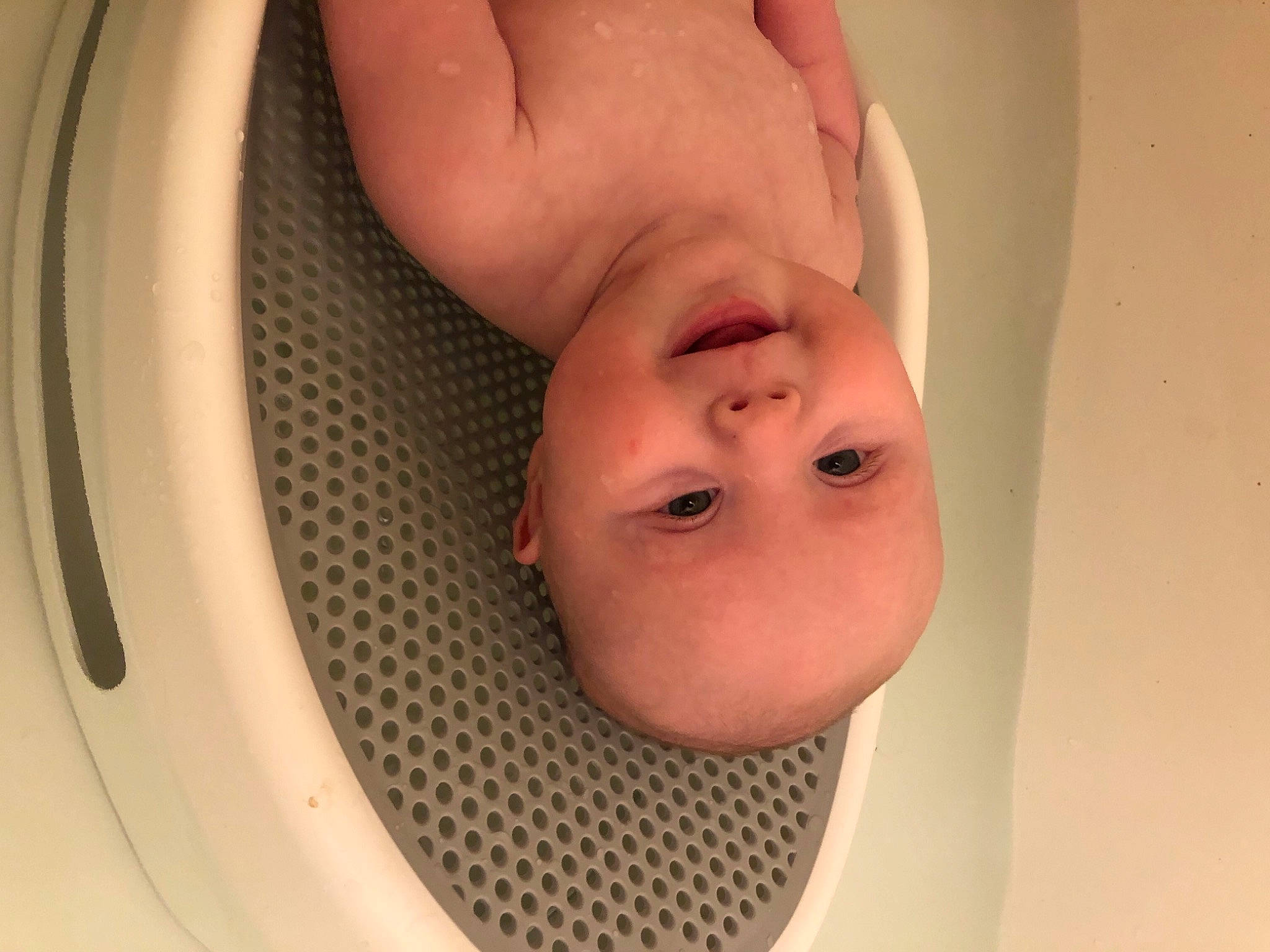 Emeri is registered to the contest to win money with this photo: baby, bathing, cheek, comfort, ear, eye, eyebrow, eyelash, face, hair, happy, head, headgear, iris, jaw, joy, lip, mouth, nose, person